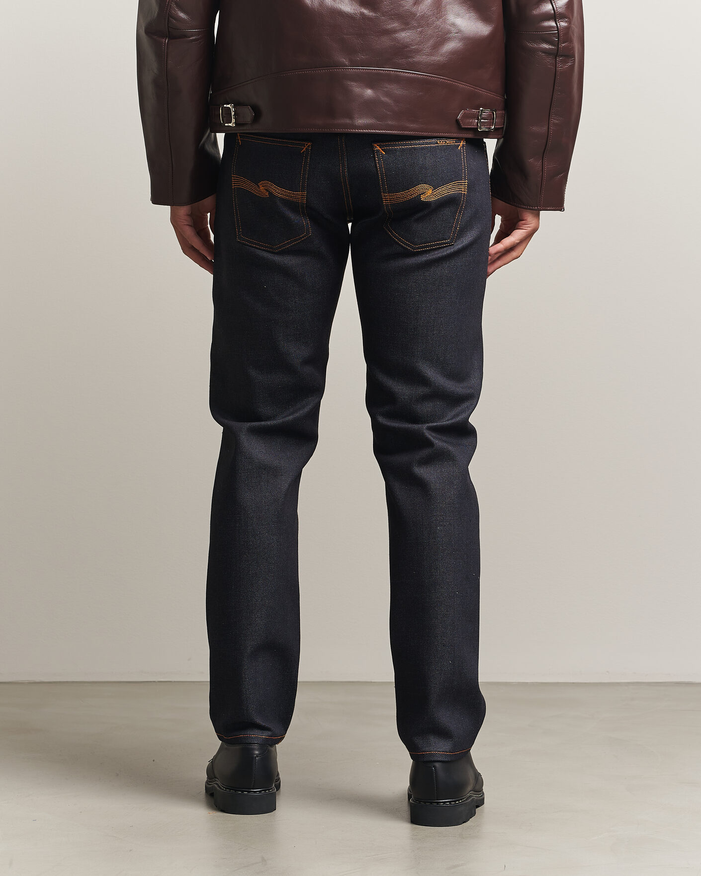 Herren | Jeans | Nudie Jeans | Solid Ollie Jeans Dry Japan Selvage