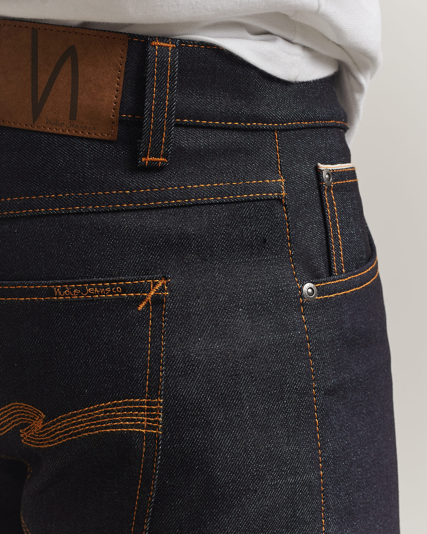 Herren | Jeans | Nudie Jeans | Solid Ollie Jeans Dry Japan Selvage