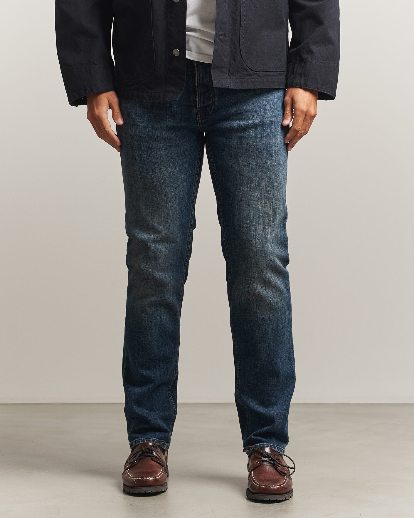 Herren | Jeans | Nudie Jeans | Solid Ollie Jeans Epic Ink