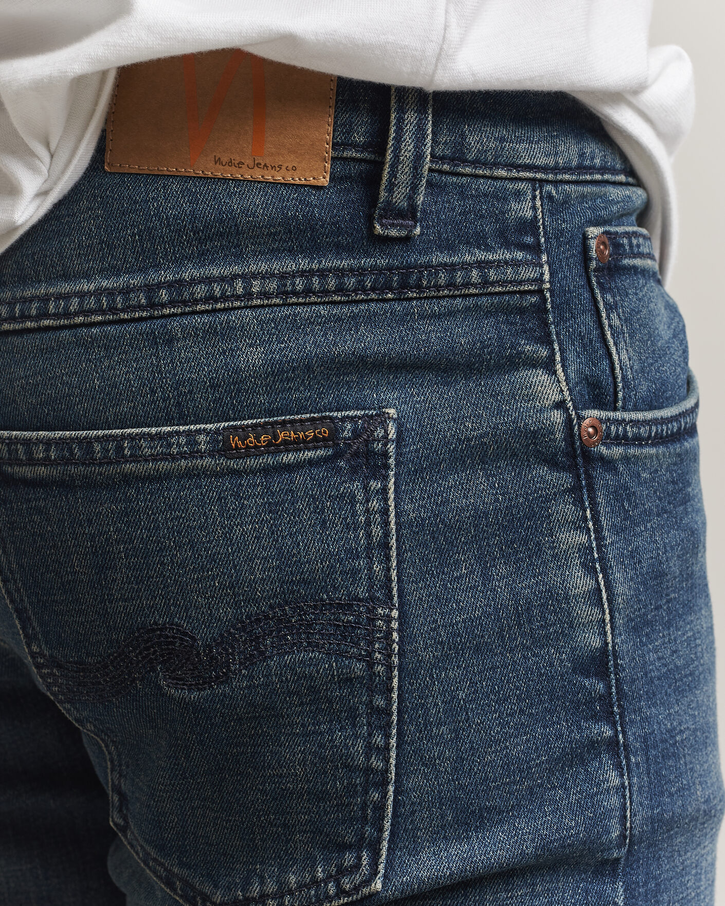 Herren | Jeans | Nudie Jeans | Solid Ollie Jeans Epic Ink