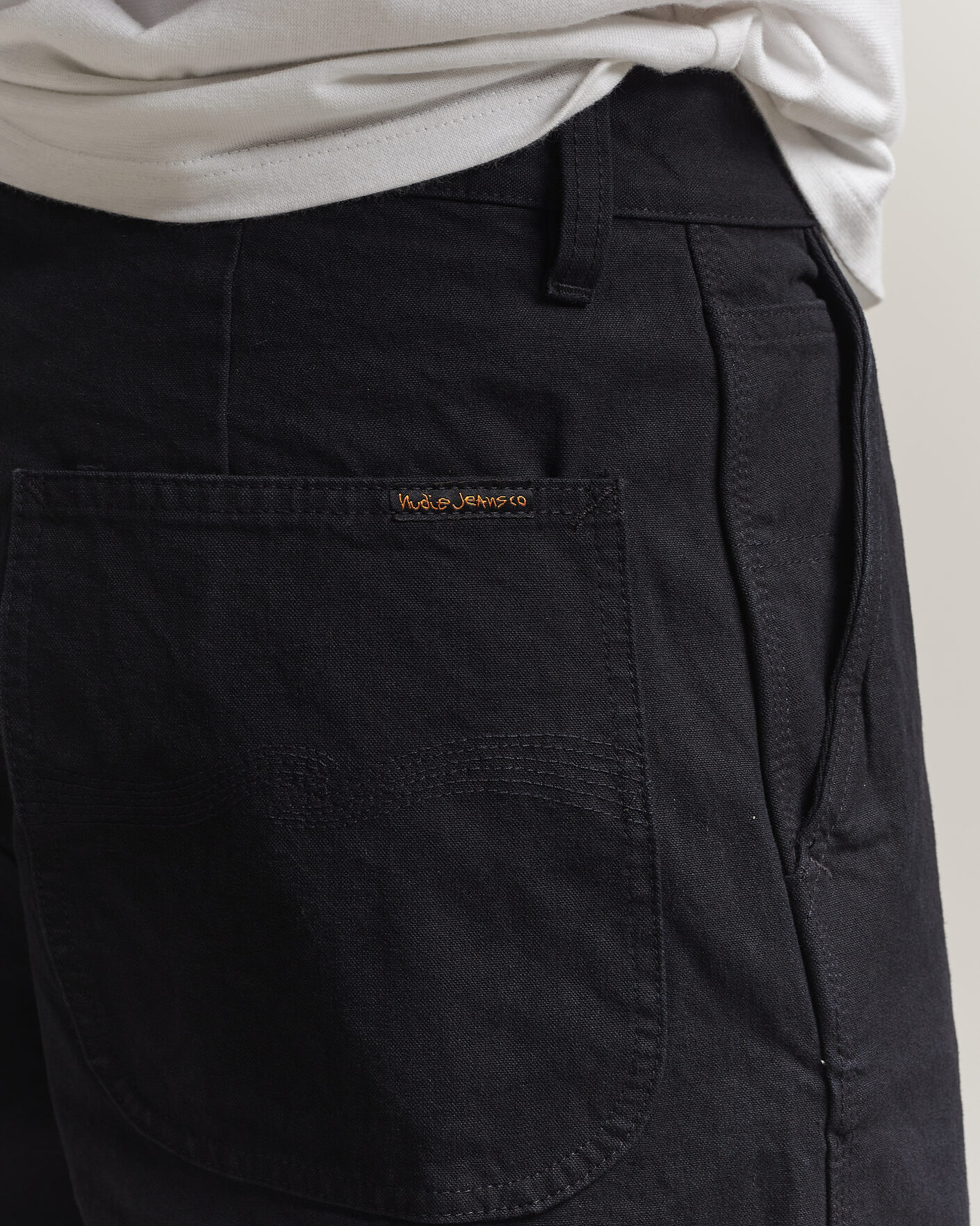 Herren | Hosen | Nudie Jeans | Tuff Tony Duck Canvas Pants Black