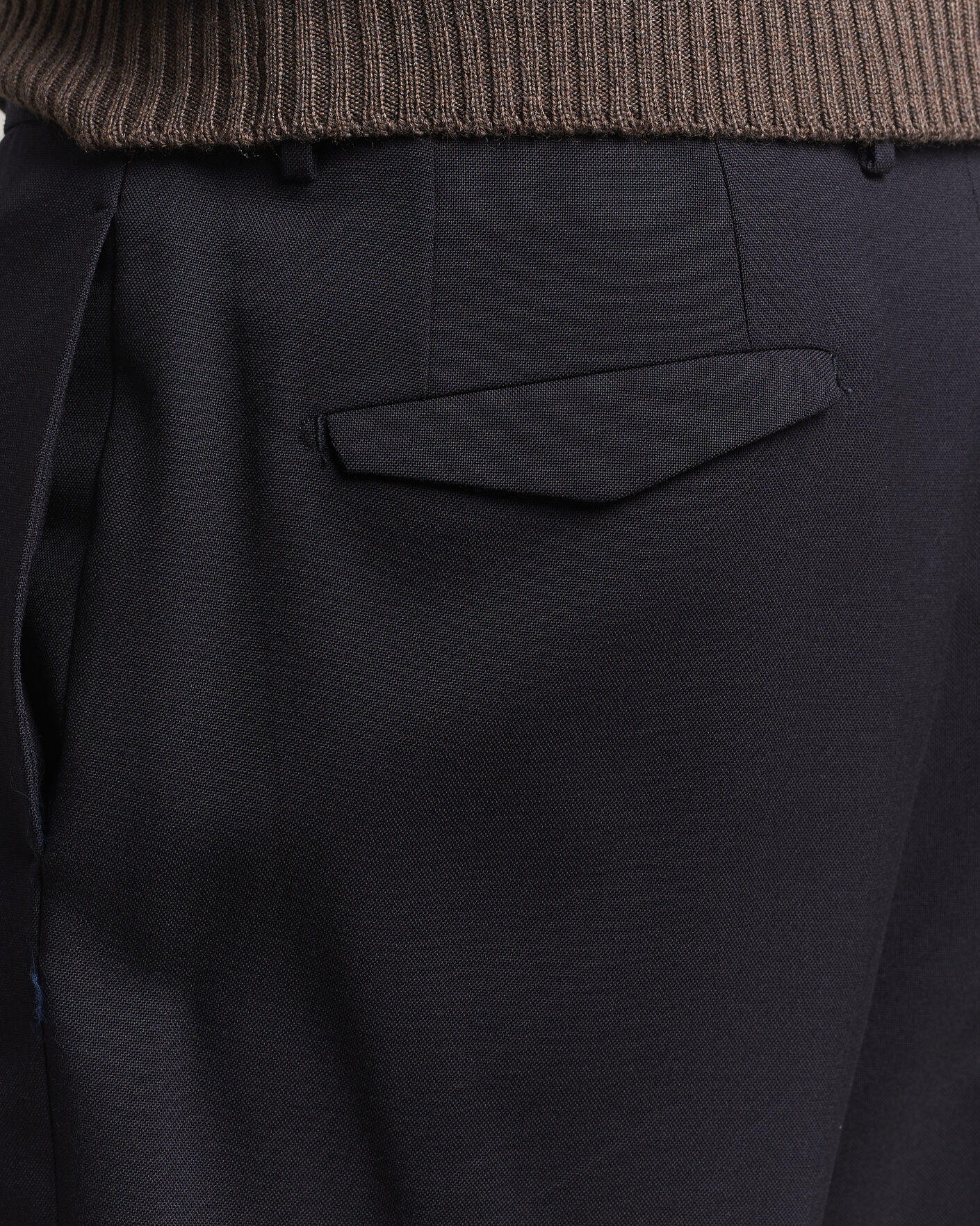 Herren | Hosen | Santaniello | Wool Trousers Navy
