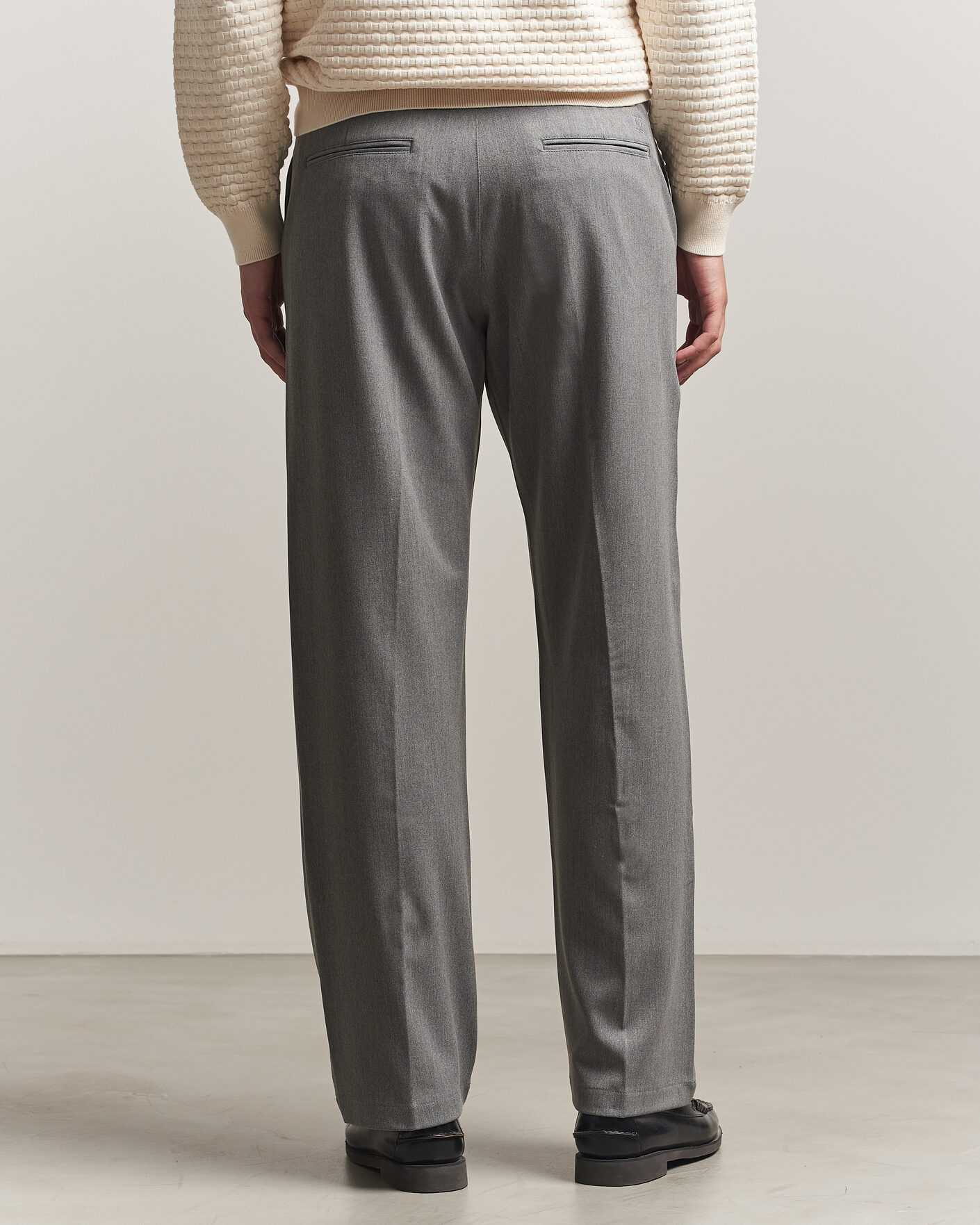 Herren | Hosen | LES DEUX | Como Solid Slack Pants Grey Melange