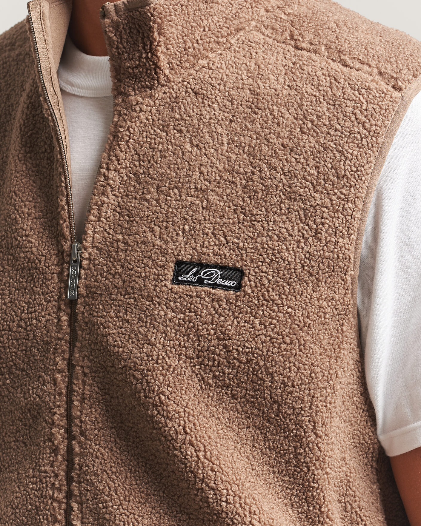 Herren | Westen | LES DEUX | Patch Teddy Vest Caribou