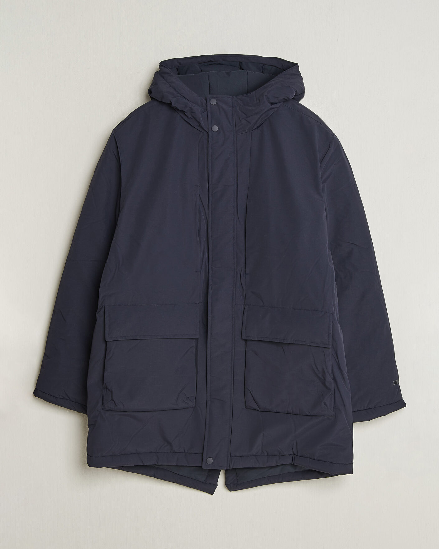 Herren | Jacken | LES DEUX | Padded Parka Coat Dark Navy