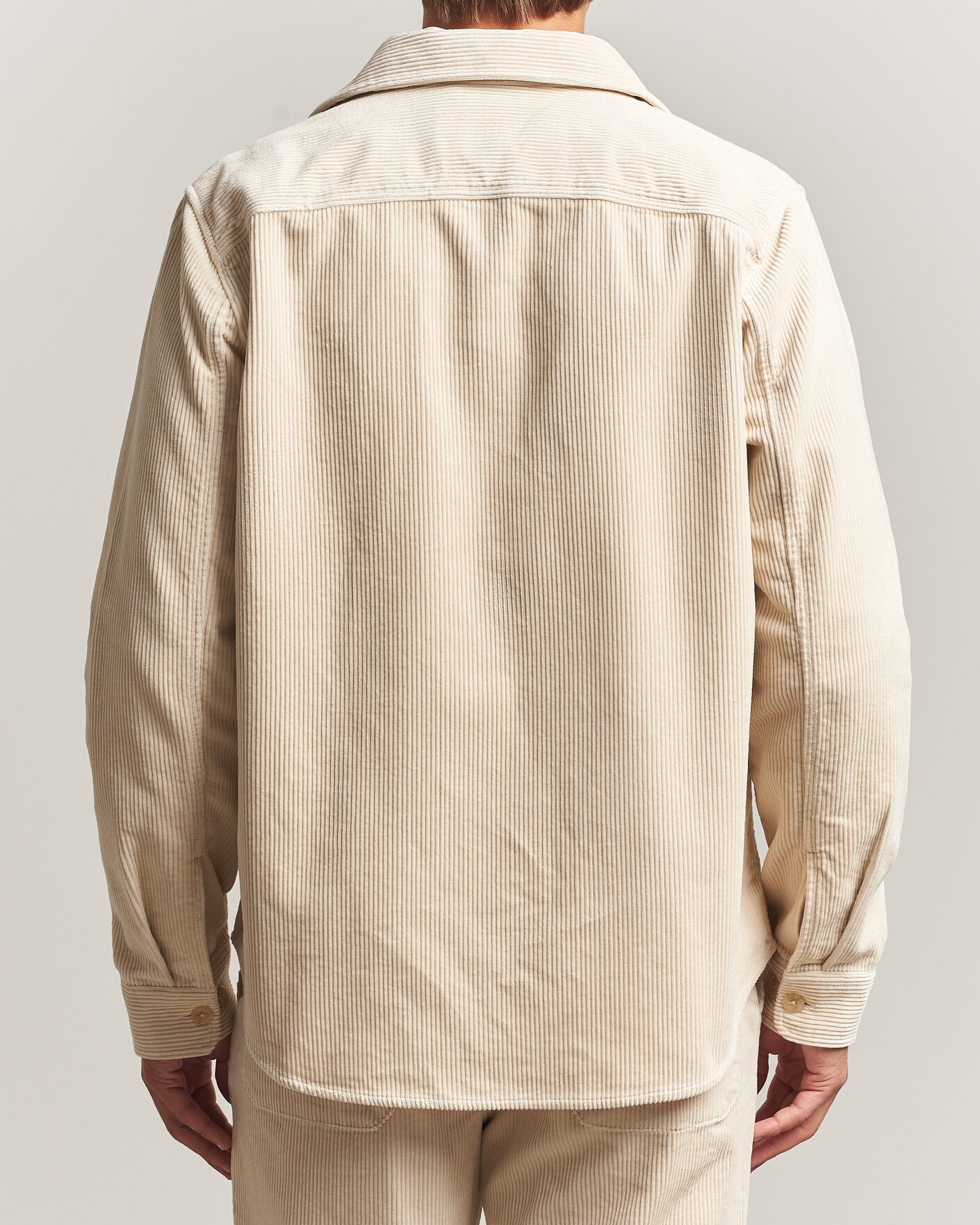 Herren | Hemden | LES DEUX | Corduroy Overshirt Ivory