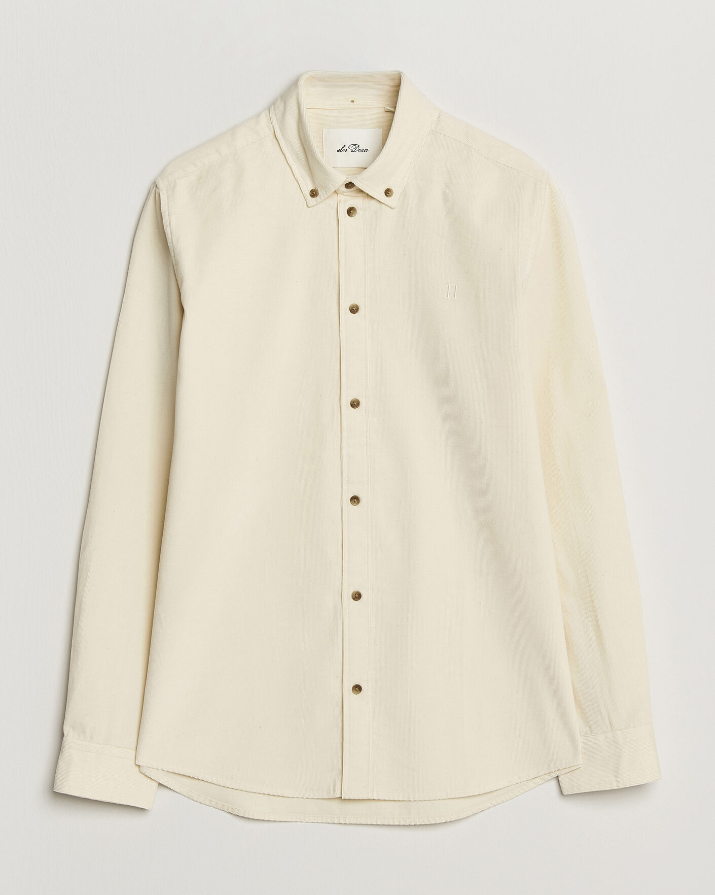 Herren | Hemden | LES DEUX | Pinwale Corduroy Shirt Ivory