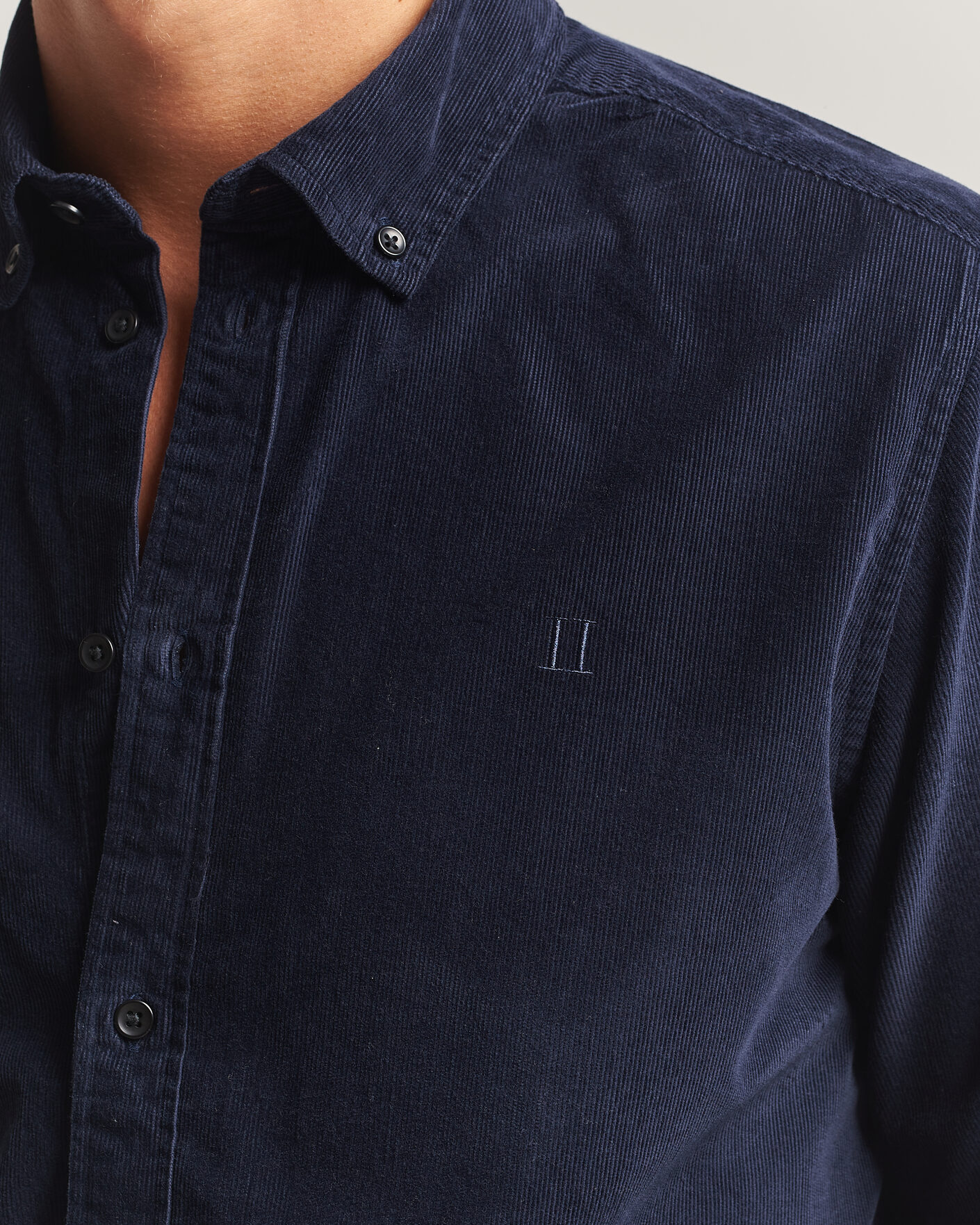 Herren | Hemden | LES DEUX | Pinwale Corduroy Shirt Dark Navy