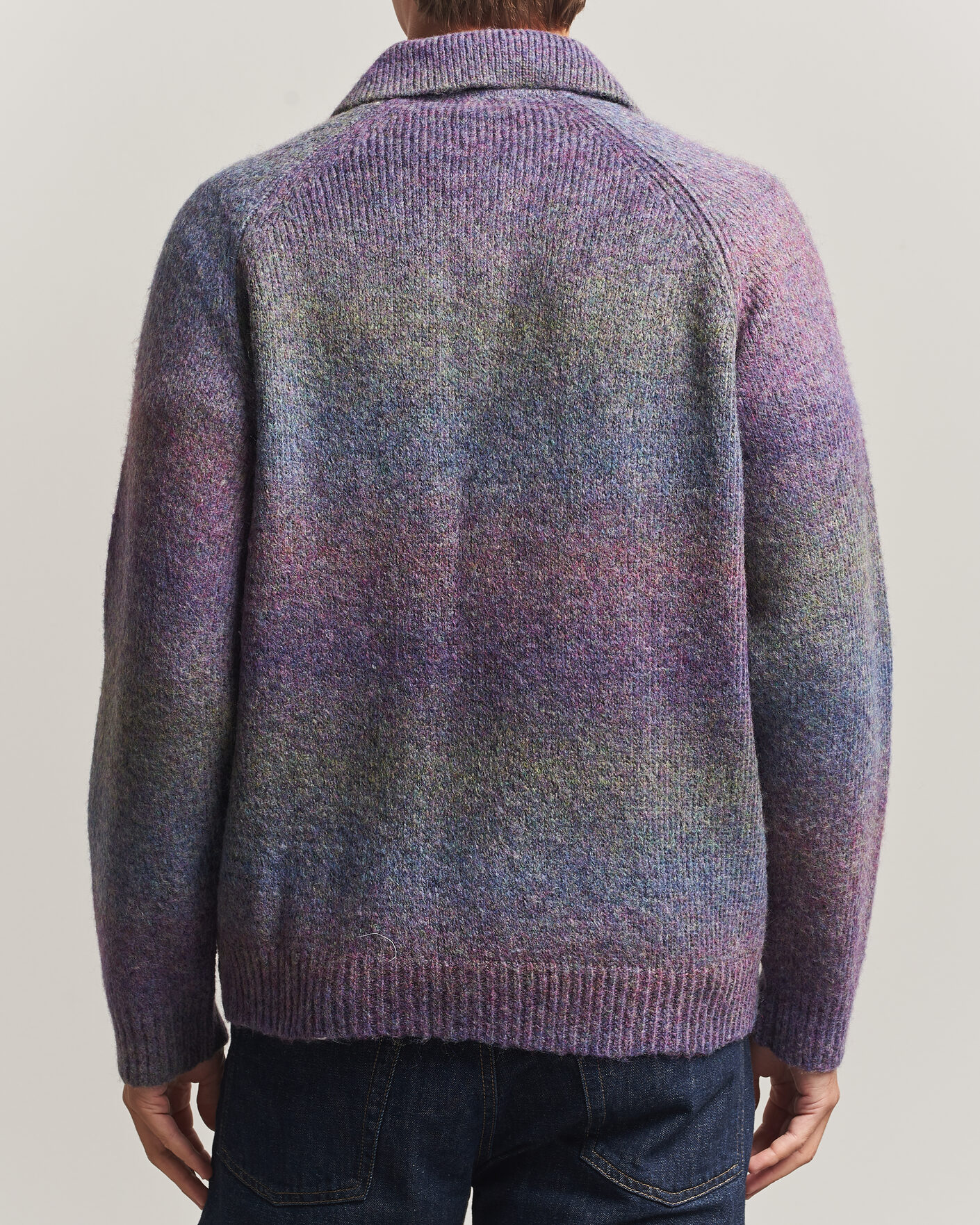 Herren | Pullover | LES DEUX | Gradient Knitted Polo Spiced Plum