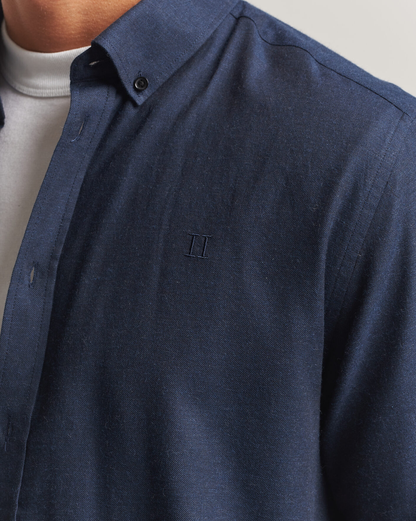 Herren | Hemden | LES DEUX | Soft Flannel Shirt Dark Navy
