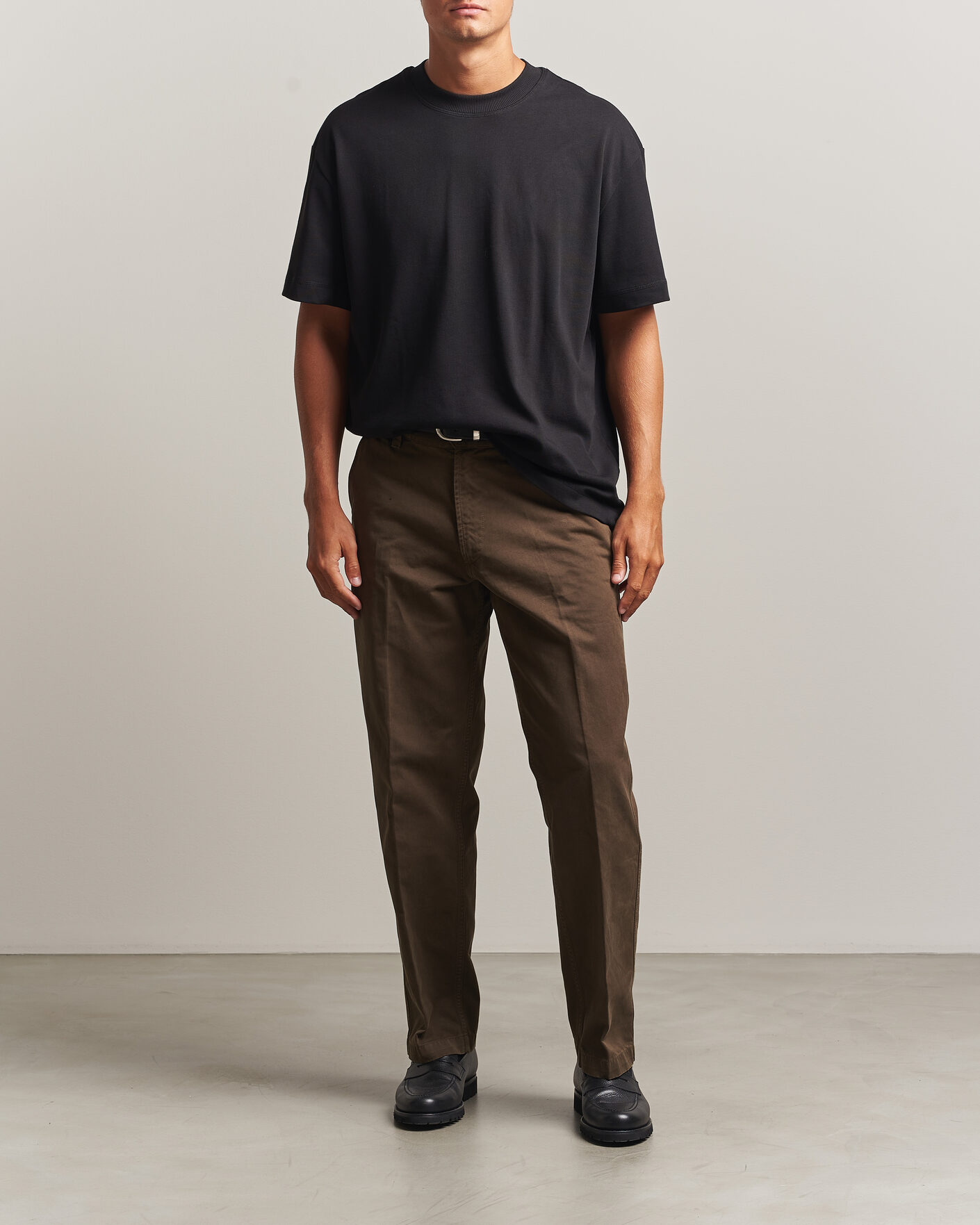 Herren | T-Shirts | LES DEUX | Heavyweight T-Shirt Black