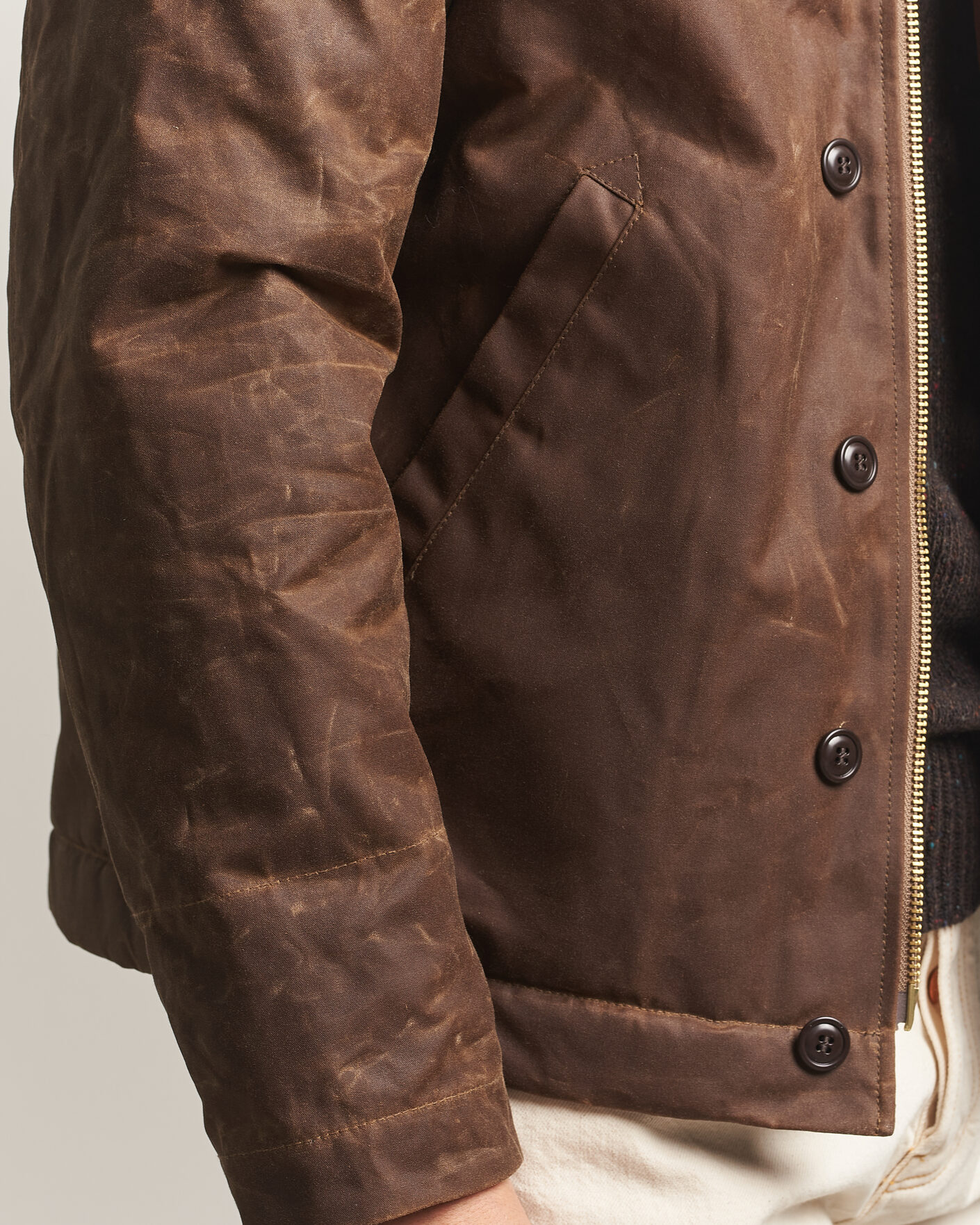 Herren | Jacken | Manifattura Ceccarelli | Deck Jacket Dark Tan