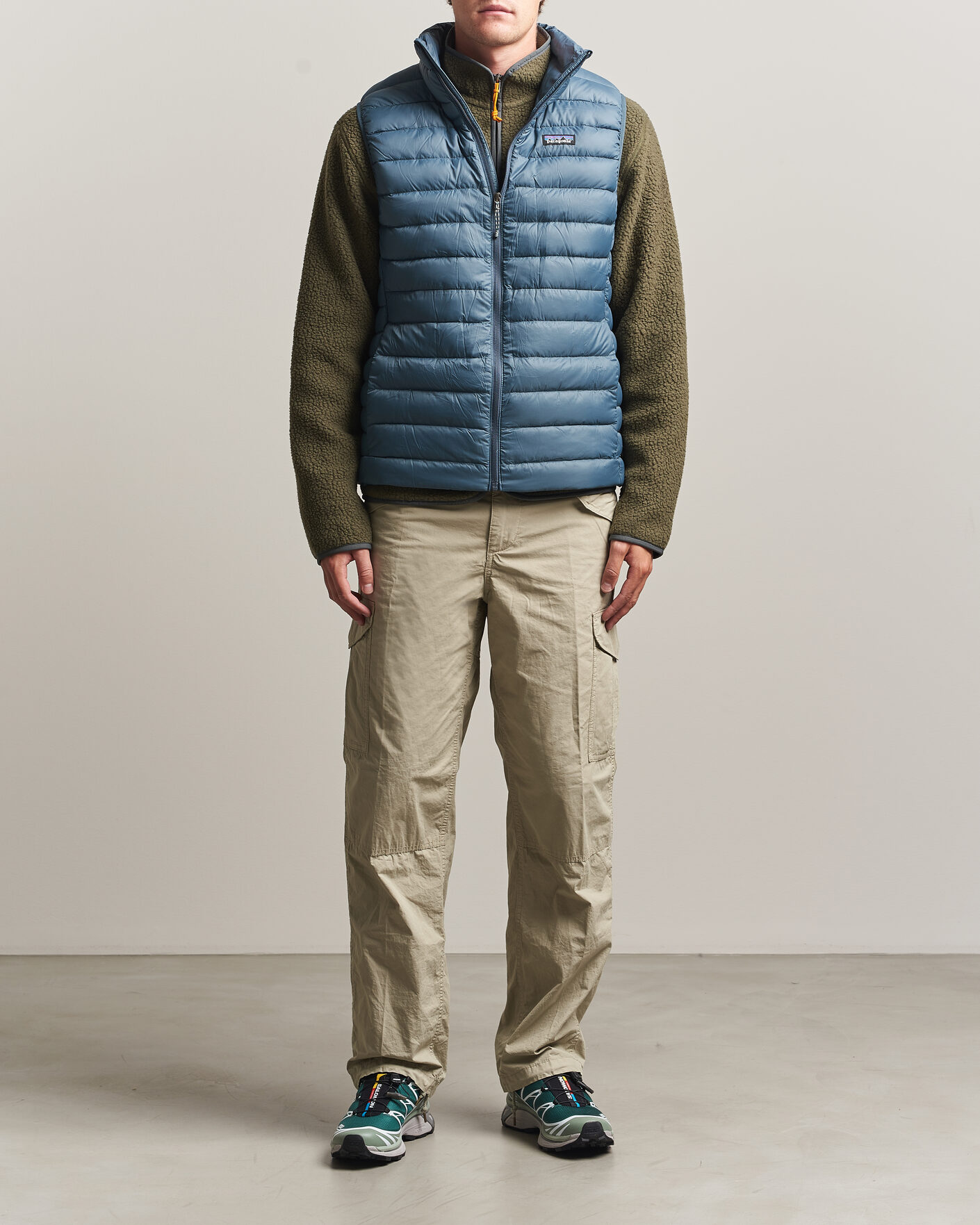 Herren | Westen | Patagonia | Sweater Vest Summit Blue