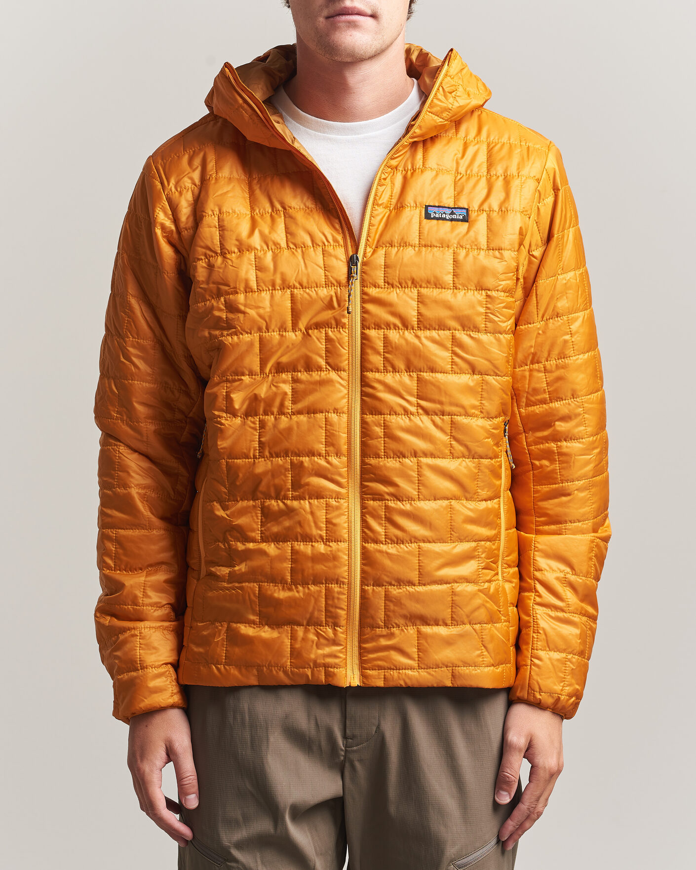 Herren | Jacken | Patagonia | Nano Puff Hoodie Autumn Orange