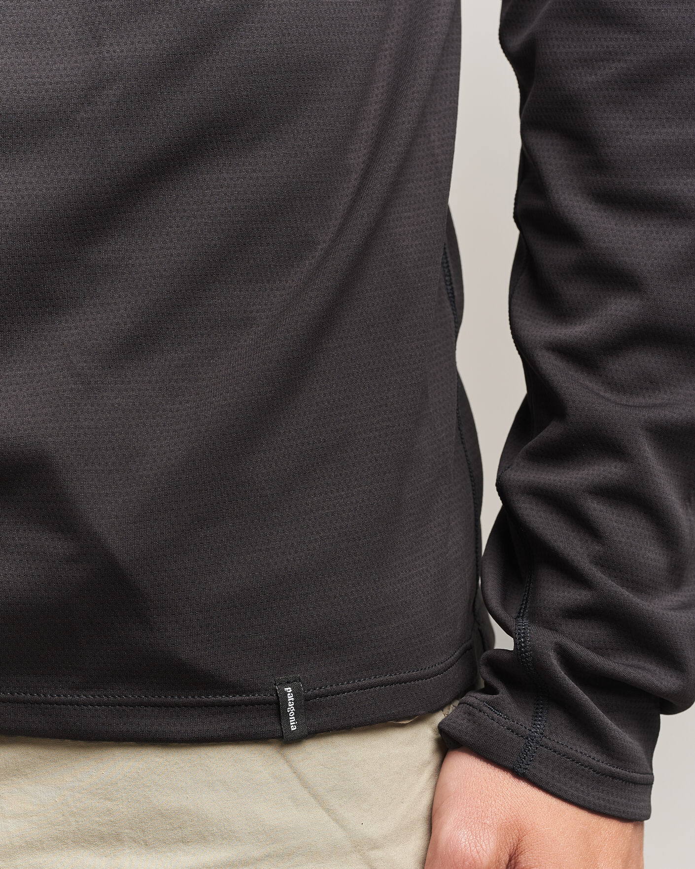 Herren | Pullover | Patagonia | Cap Midweight Zip Neck Ink Black