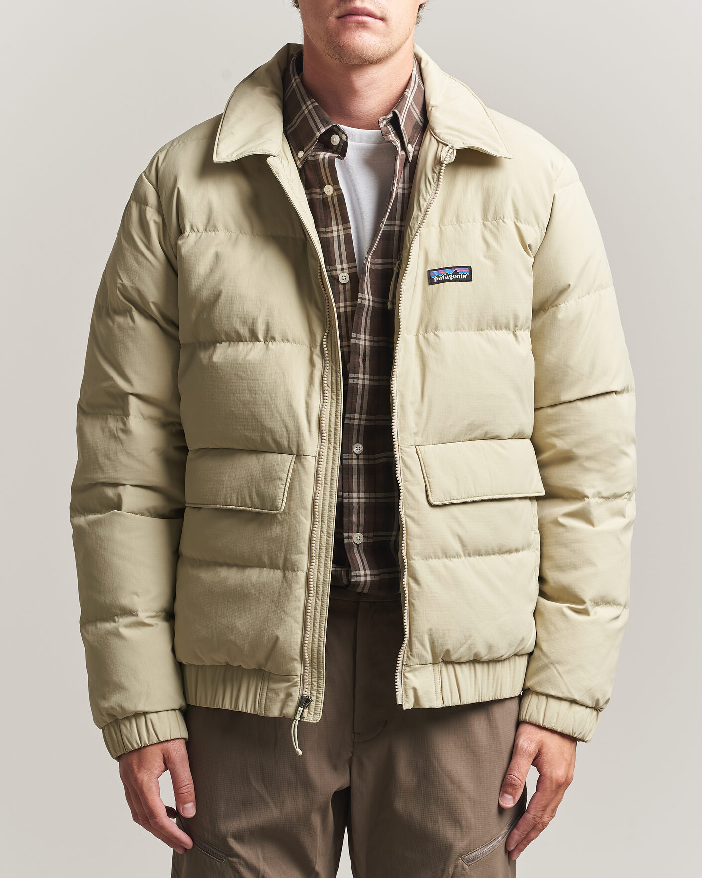 Herren | Jacken | Patagonia | Sisar Down Jacket Weathered Stone