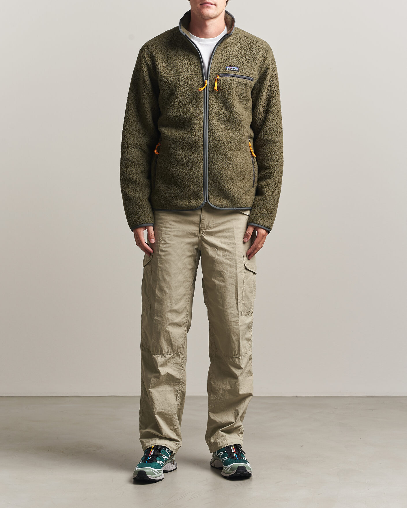 Herren | Pullover | Patagonia | Retro Pile Jacket Basin Green