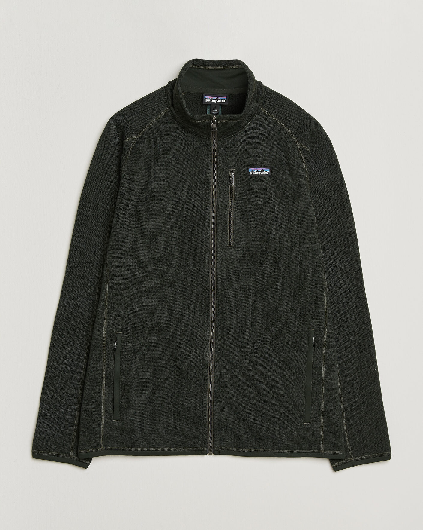 Herren | Pullover | Patagonia | Better Sweater Jacket Old Growth Green