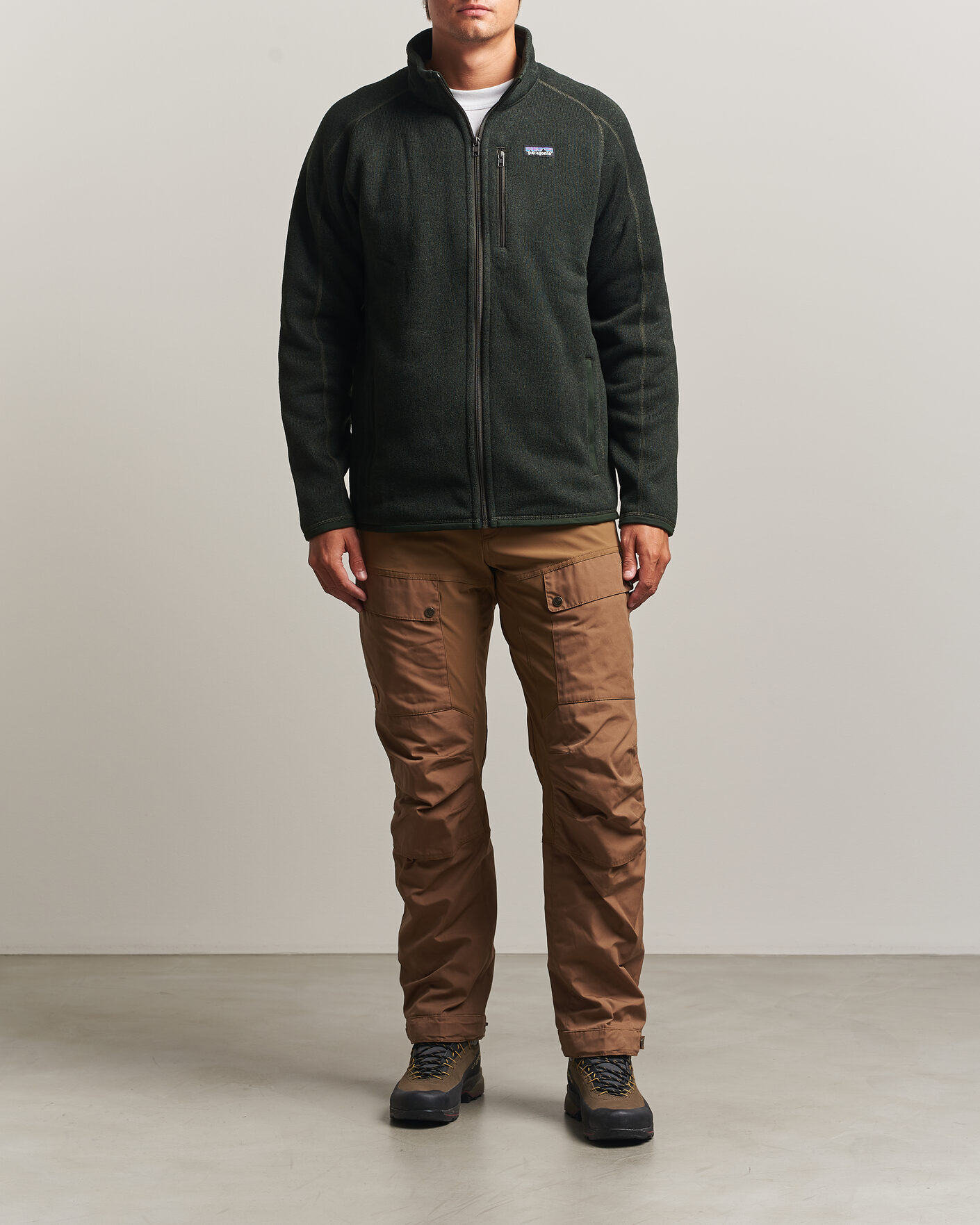 Herren | Pullover | Patagonia | Better Sweater Jacket Old Growth Green