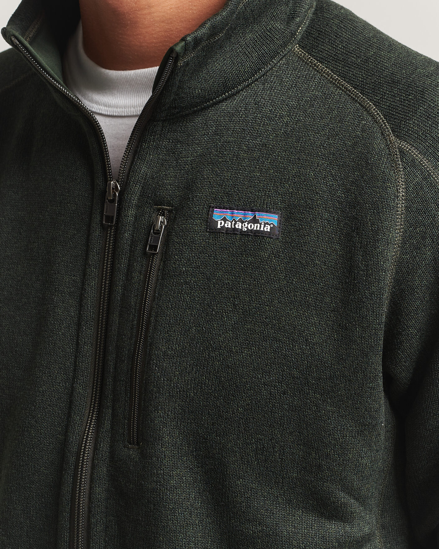 Herren | Pullover | Patagonia | Better Sweater Jacket Old Growth Green