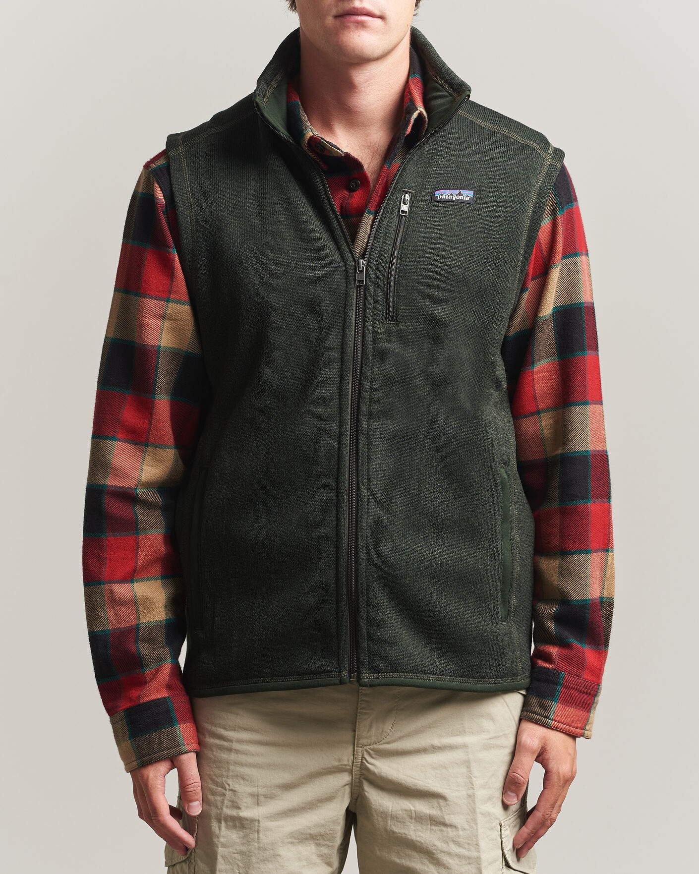 Herren | Westen | Patagonia | Better Sweater Vest Old Growth Green