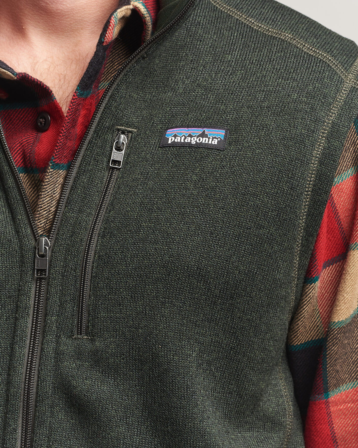 Herren | Westen | Patagonia | Better Sweater Vest Old Growth Green