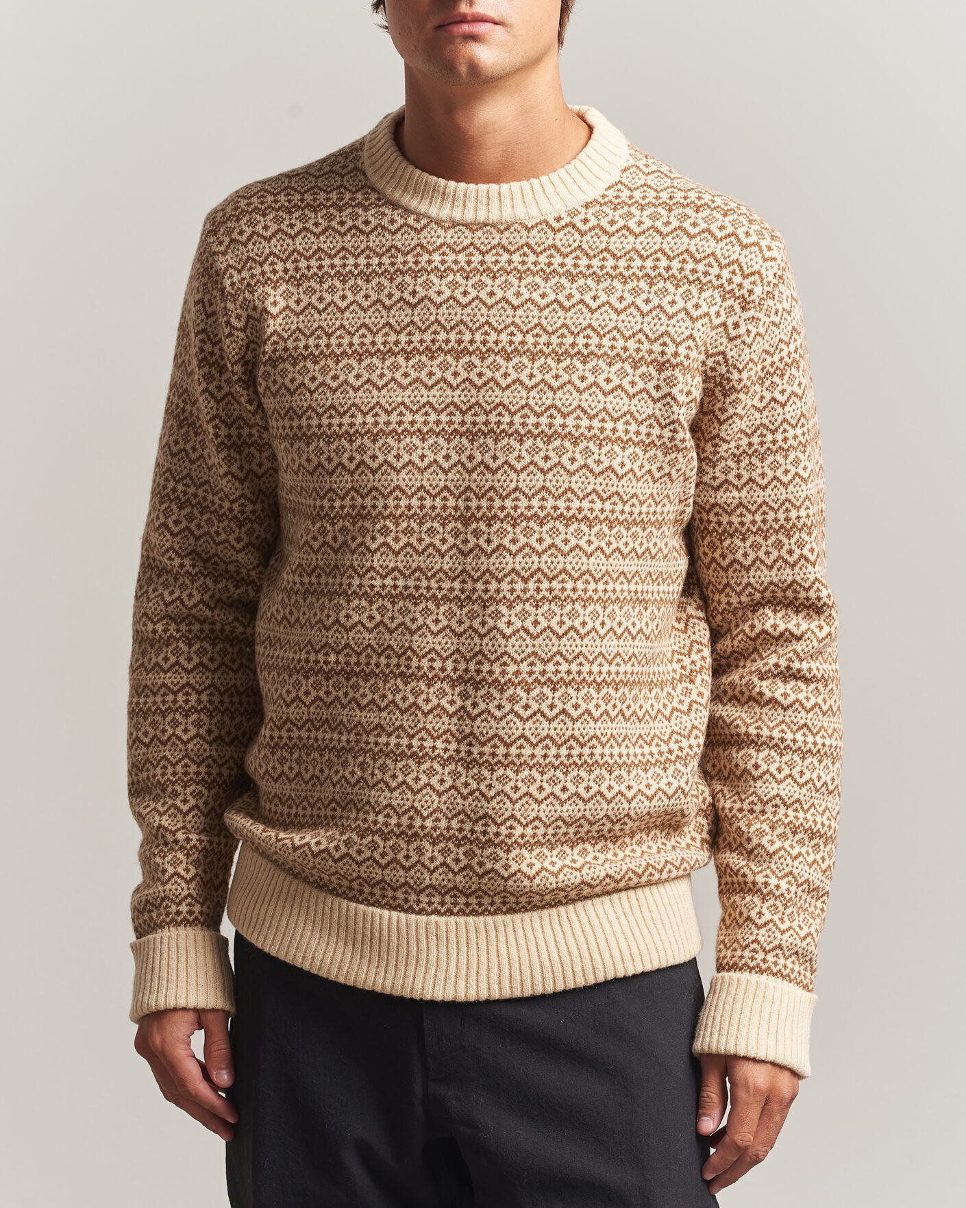 Herren | Pullover | Patagonia | Recycled Wool Blend Sweater Snow Squail Natural