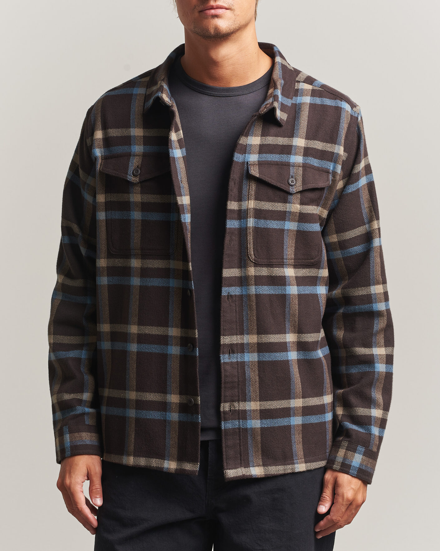 Herren | Hemden | Patagonia | Fjord Flannel Shirt Den Brown