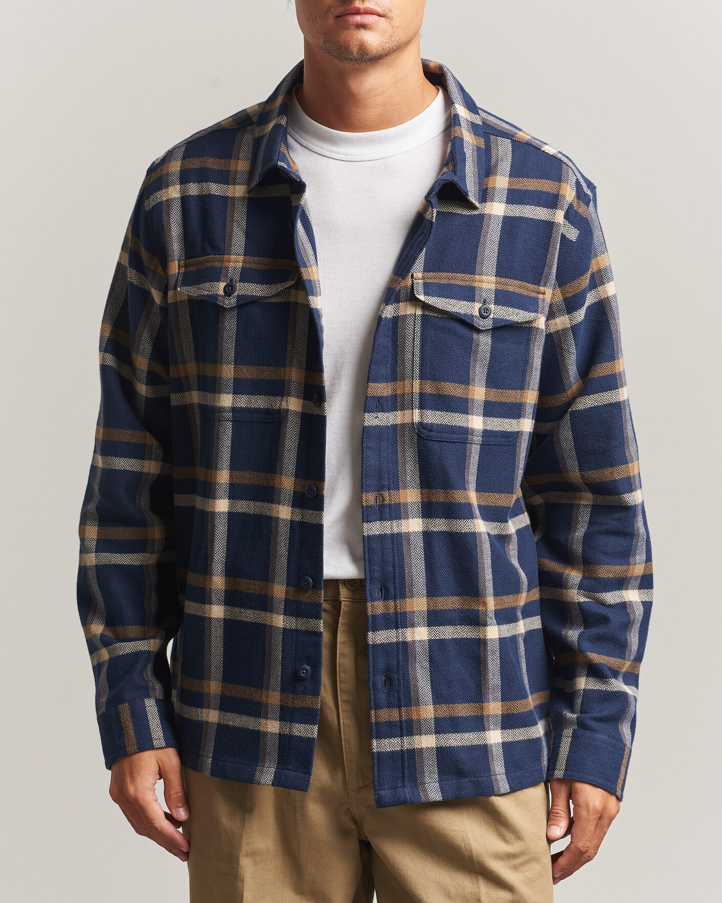Herren | Hemden | Patagonia | Fjord Flannel Shirt New Navy