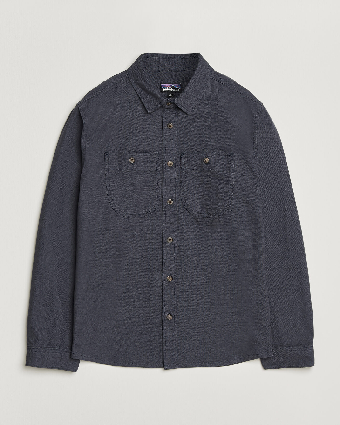 Herren | Hemden | Patagonia | Point Reyes Canvas Shirt Smolder Blue