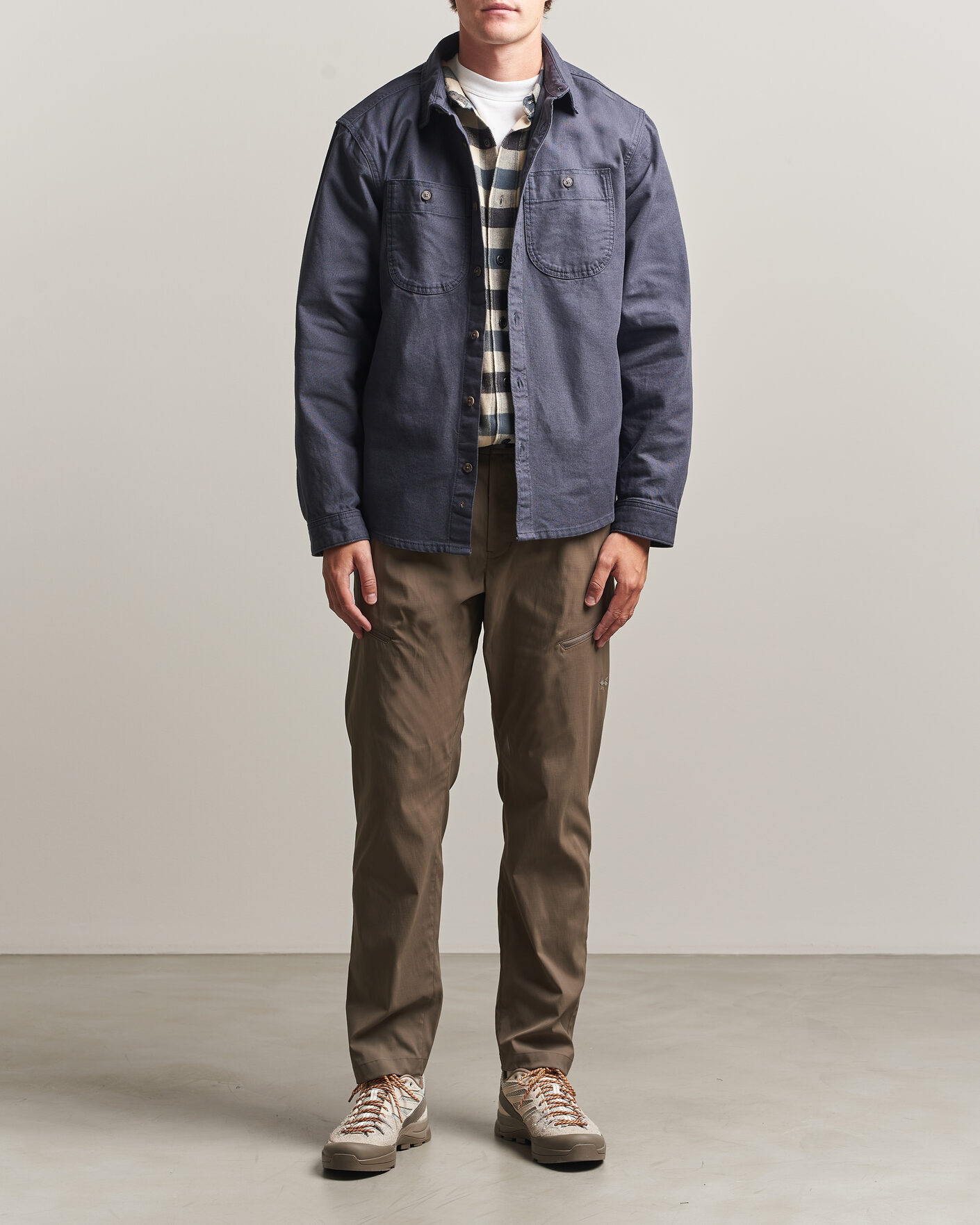 Herren | Hemden | Patagonia | Point Reyes Canvas Shirt Smolder Blue