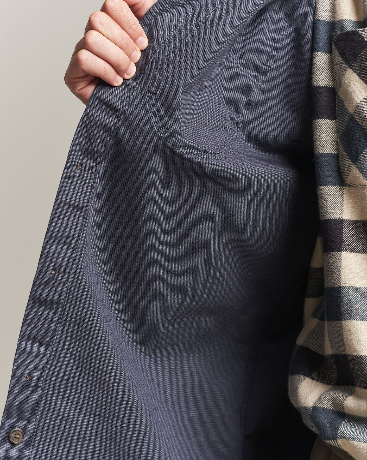 Herren | Hemden | Patagonia | Point Reyes Canvas Shirt Smolder Blue