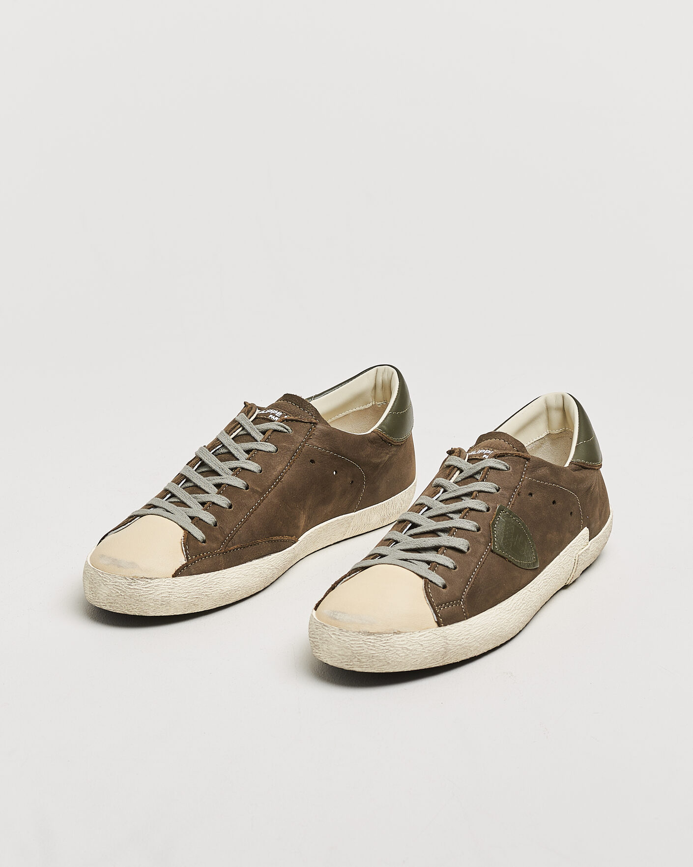 Herren | Sneaker | Philippe Model | PRSX Low Top Suede Sneaker Green