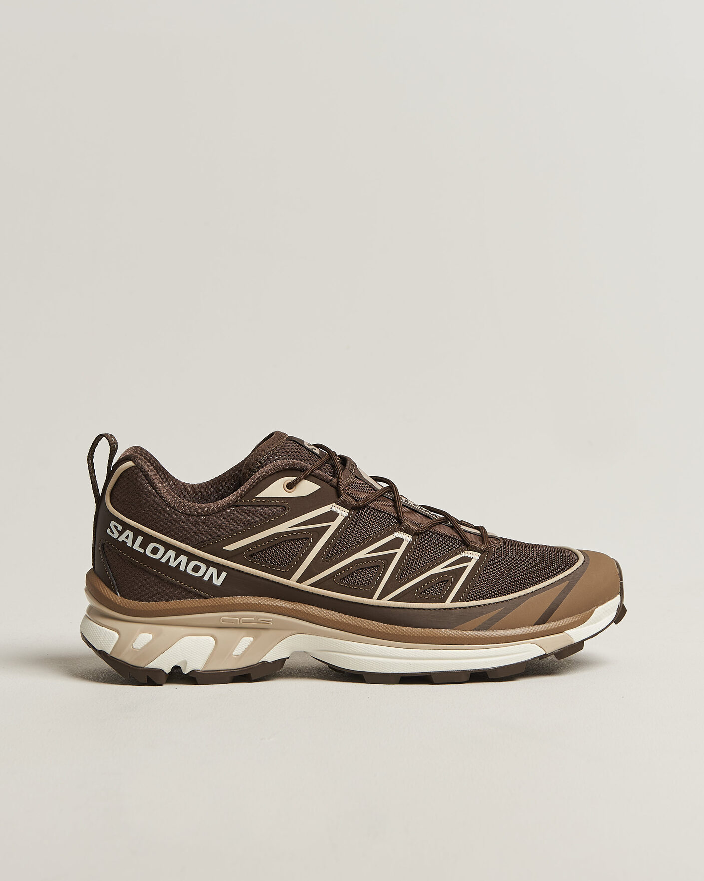 Herren | Trail Sneaker | Salomon | XT-6 Expanse Sneakers Earth Brown/White Pepper