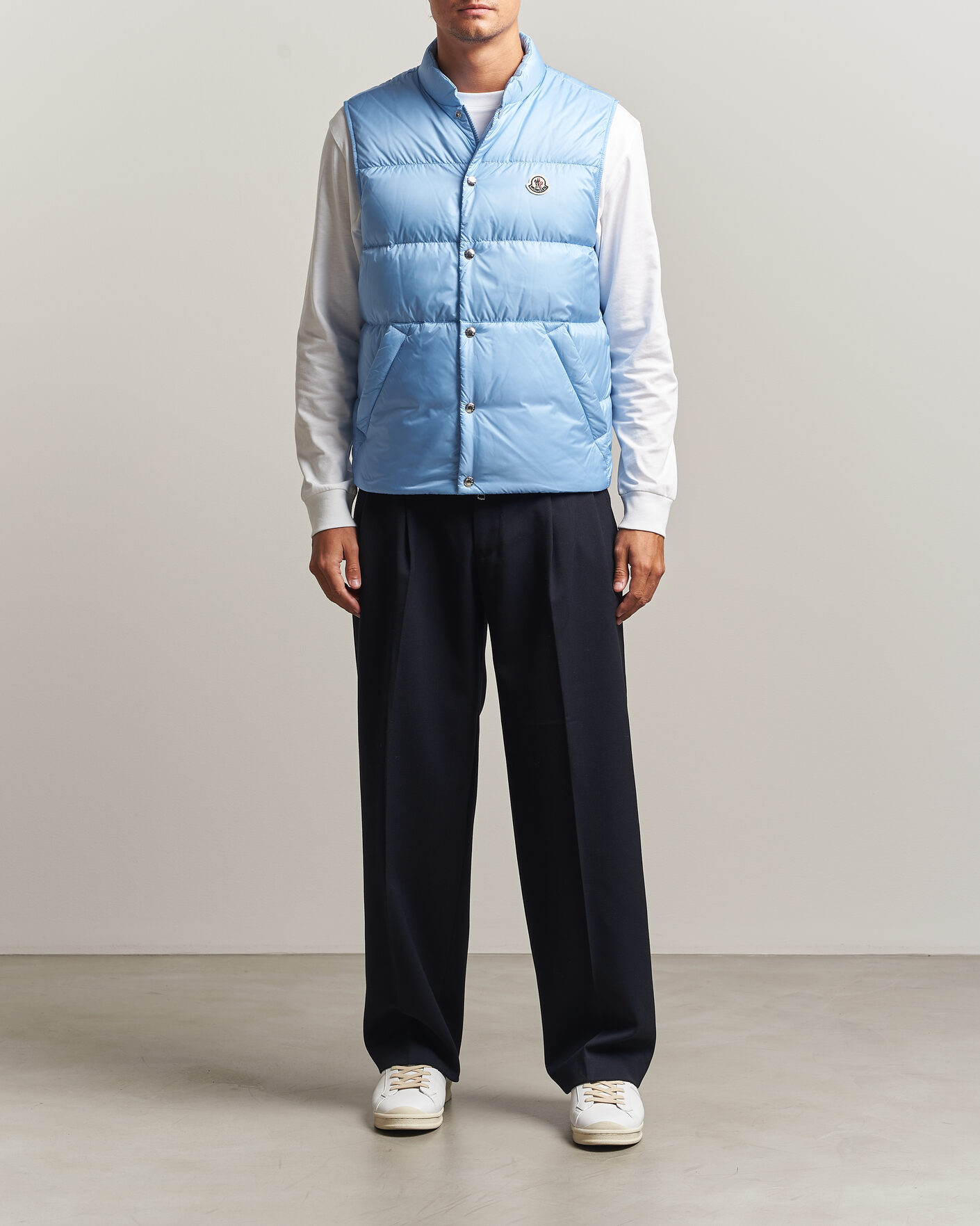 Herren | Westen | Moncler | Tuquerouye Down Vest Light Blue