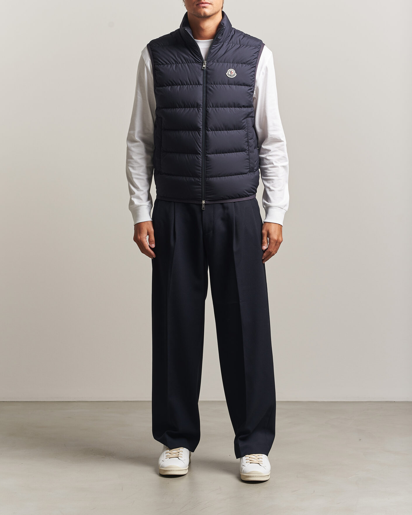 Herren | Westen | Moncler | Contrin Down Vest Navy