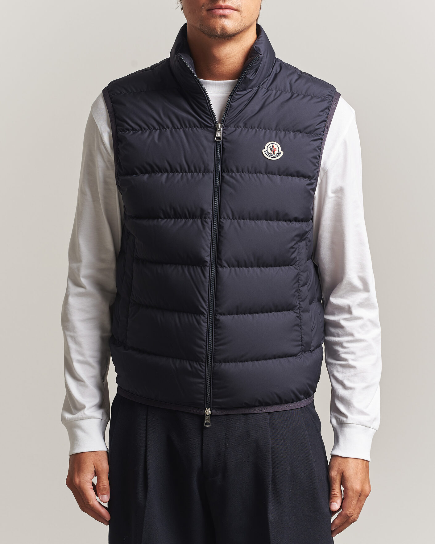 Herren | Westen | Moncler | Contrin Down Vest Navy