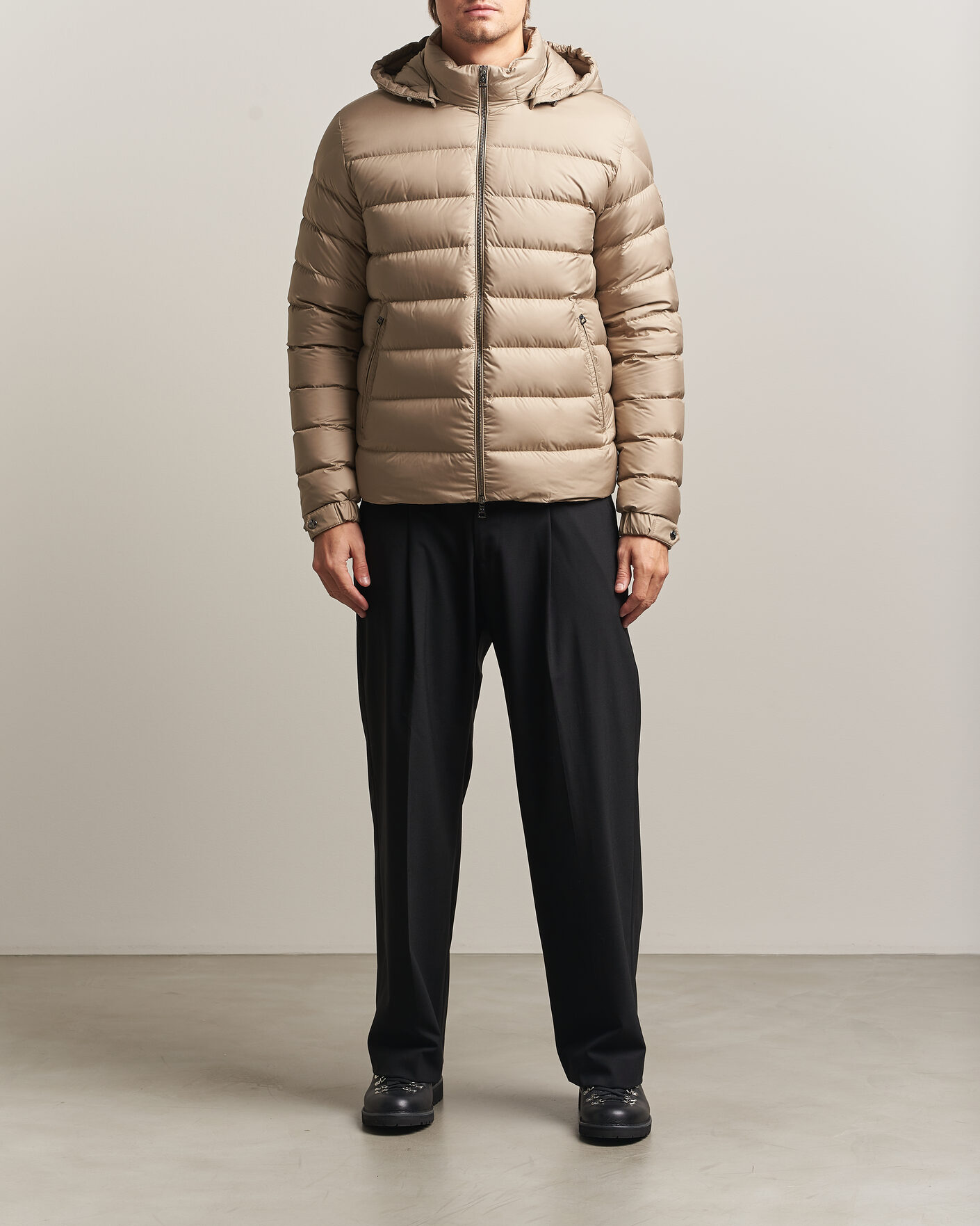 Herren | Jacken | Moncler | Arneb Hooded Down Jacket Brown