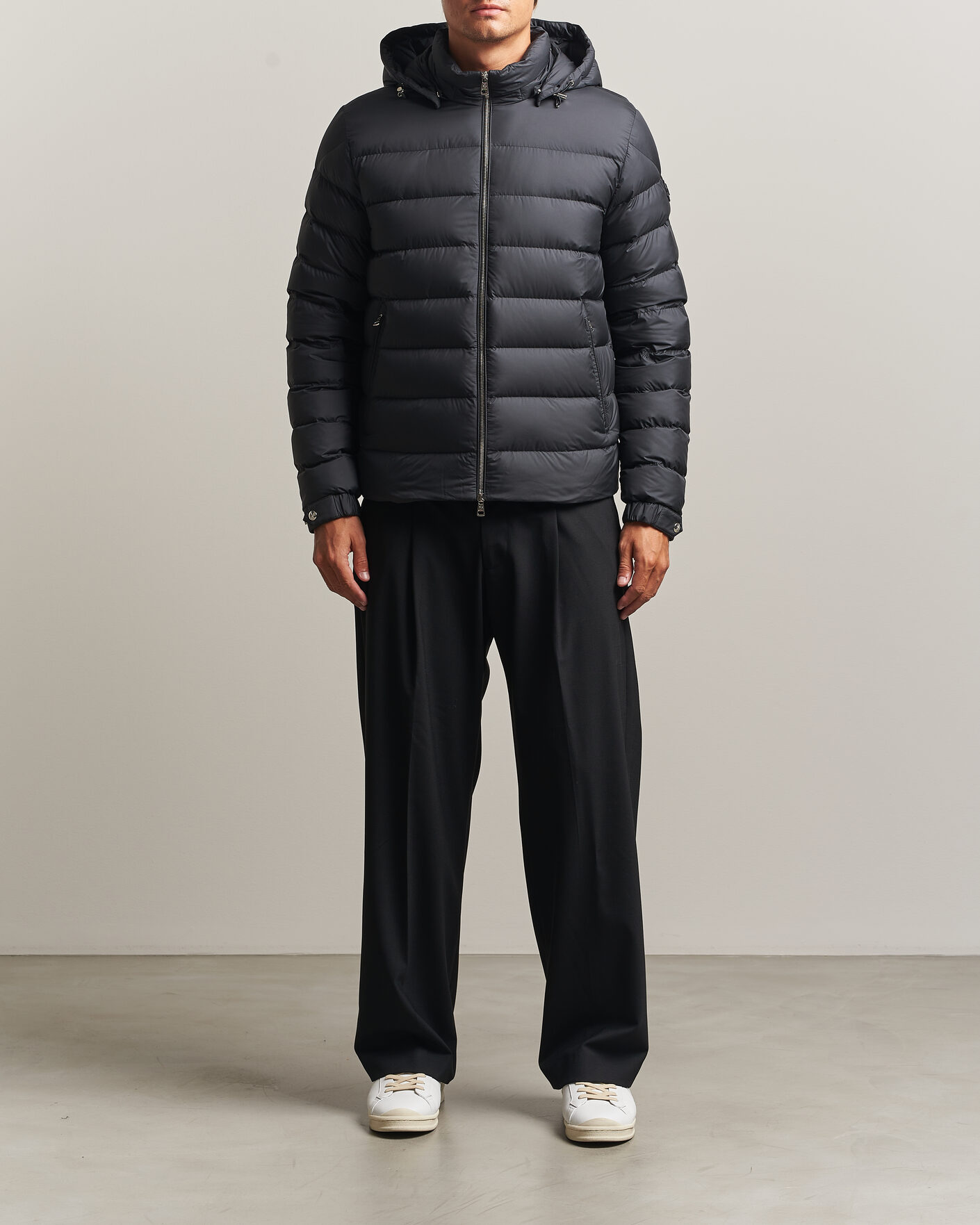 Herren | Jacken | Moncler | Arneb Hooded Down Jacket Black