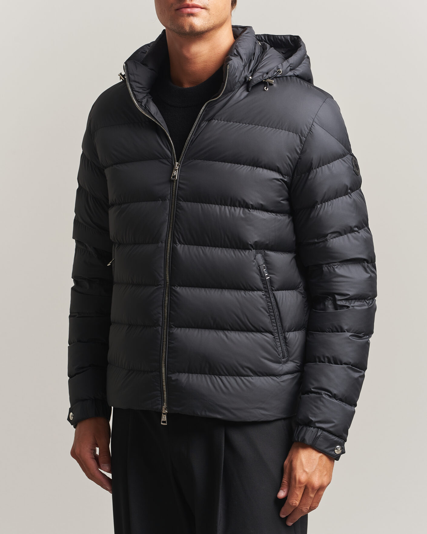 Herren | Jacken | Moncler | Arneb Hooded Down Jacket Black