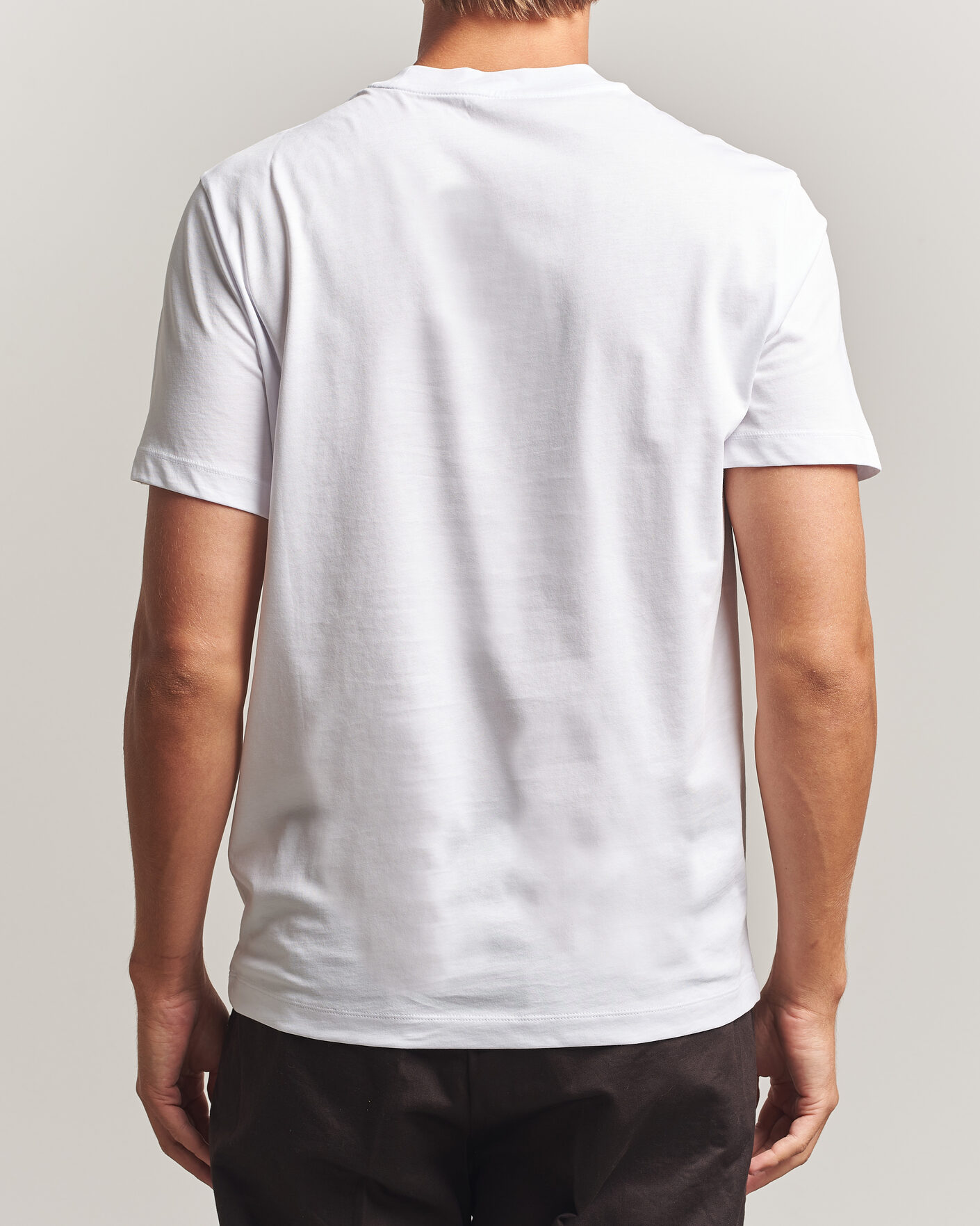 Herren | T-Shirts | Moncler | 3-Pack Logo T-Shirts Blue/Military/White