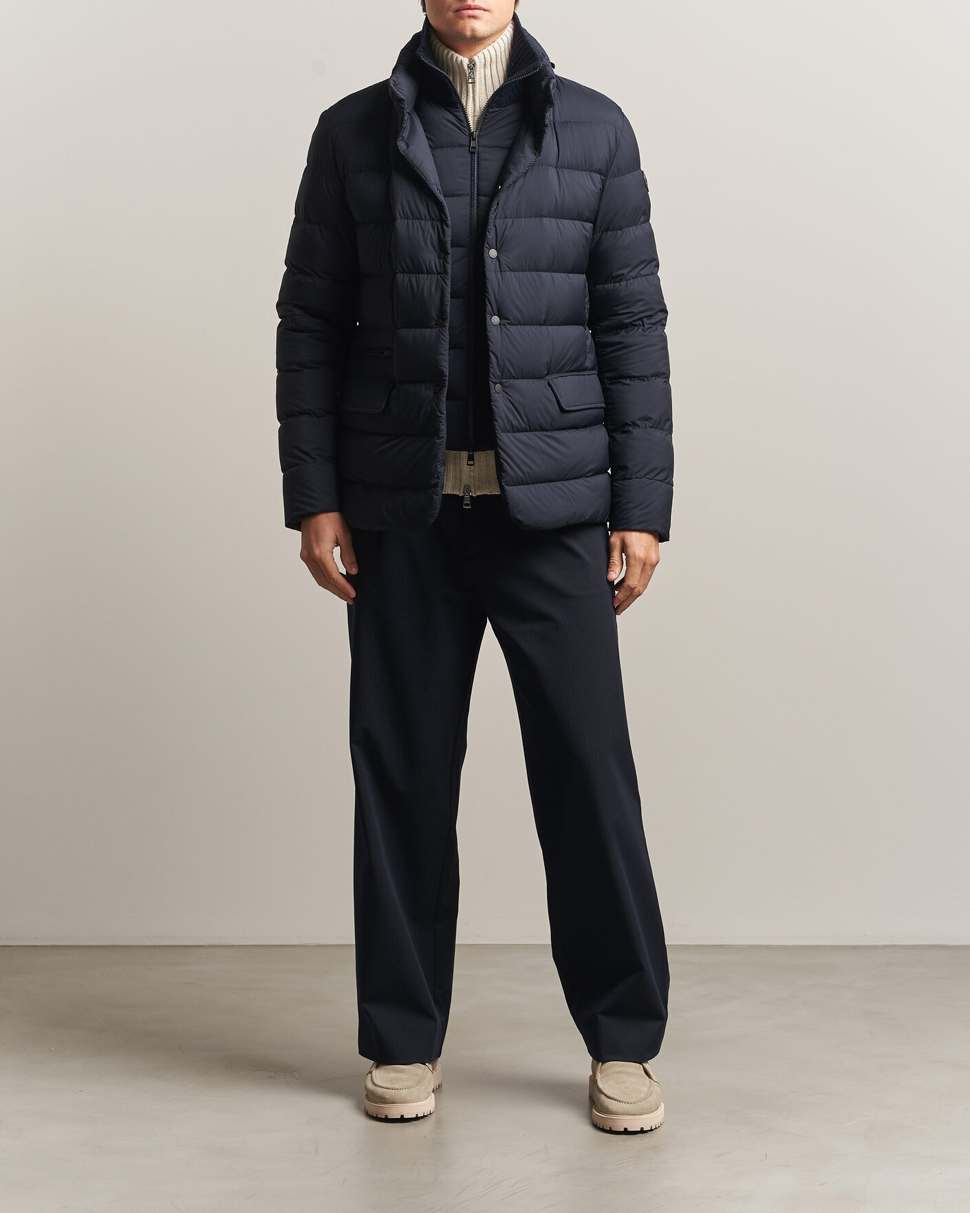 Herren | Jacken | Moncler | Elarune Down Blazer Navy