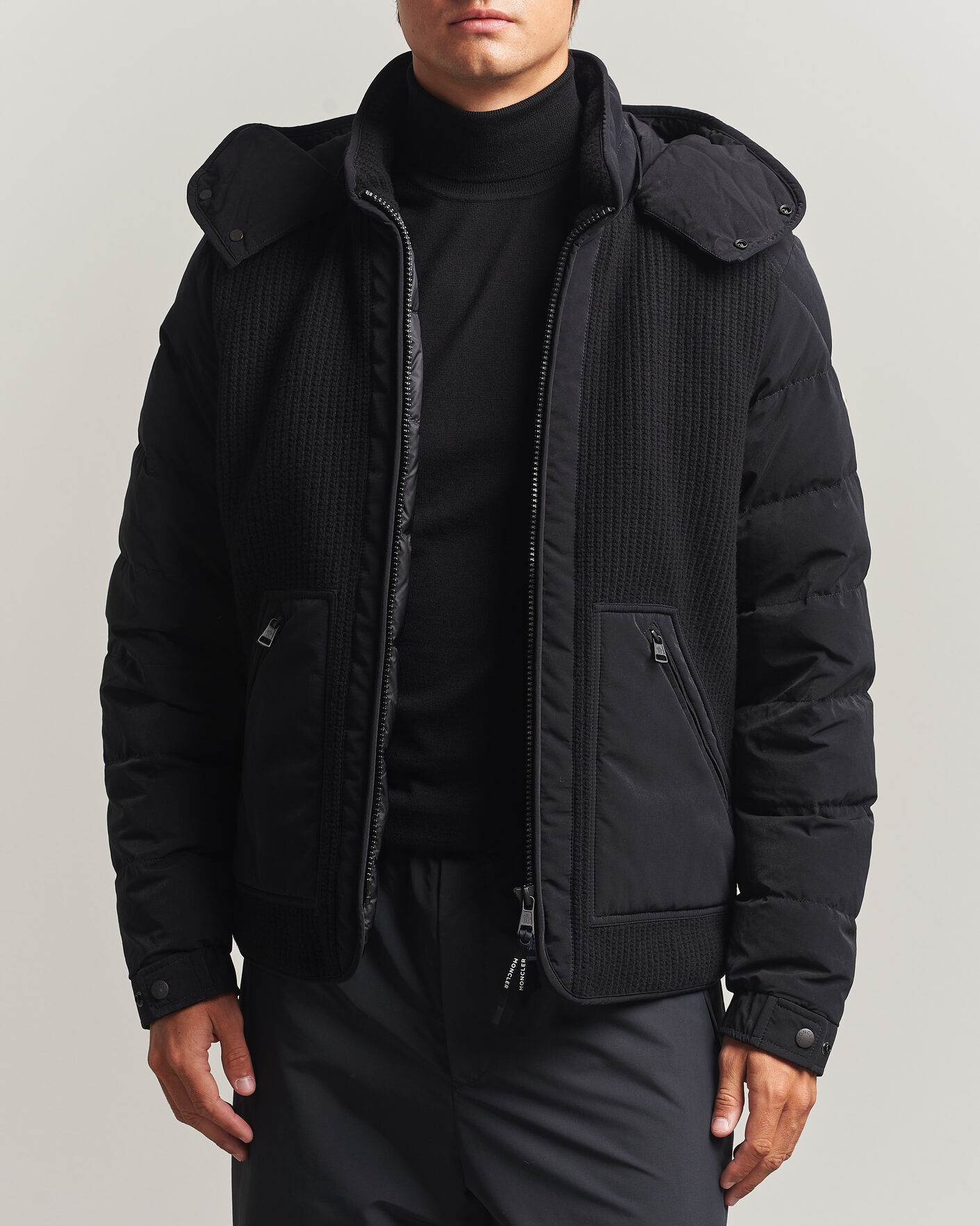 Herren | Jacken | Moncler | Pelat Down Jacket Black