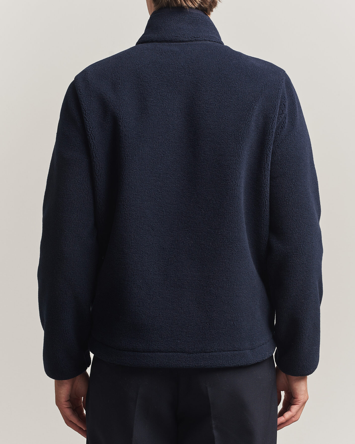 Herren | Pullover | Moncler | Full Zip Fleece  Navy