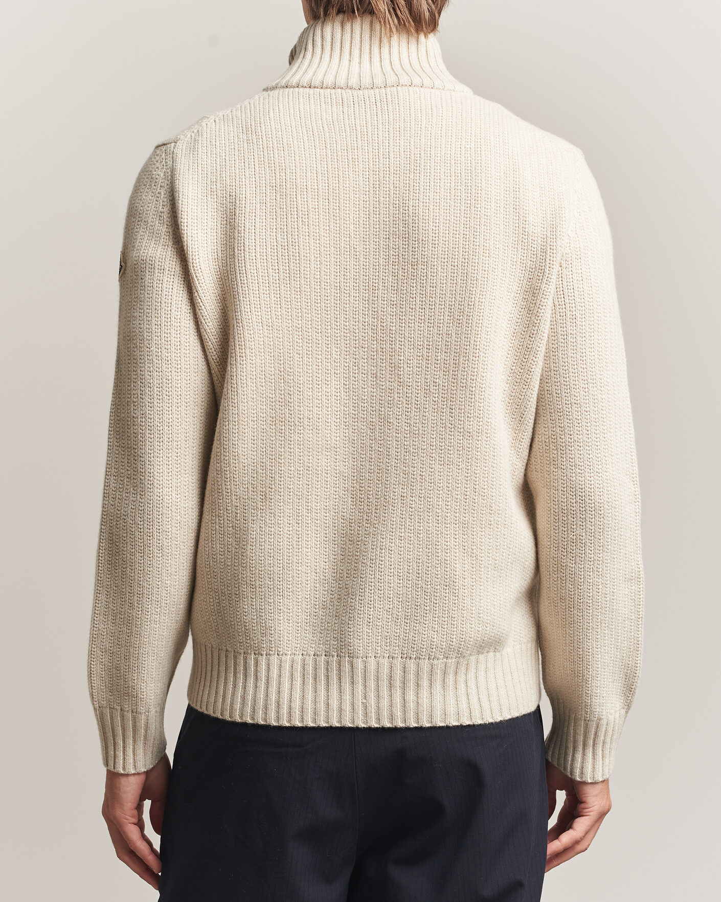 Herren | Pullover | Moncler | Full Zip Cardigan Light Beige