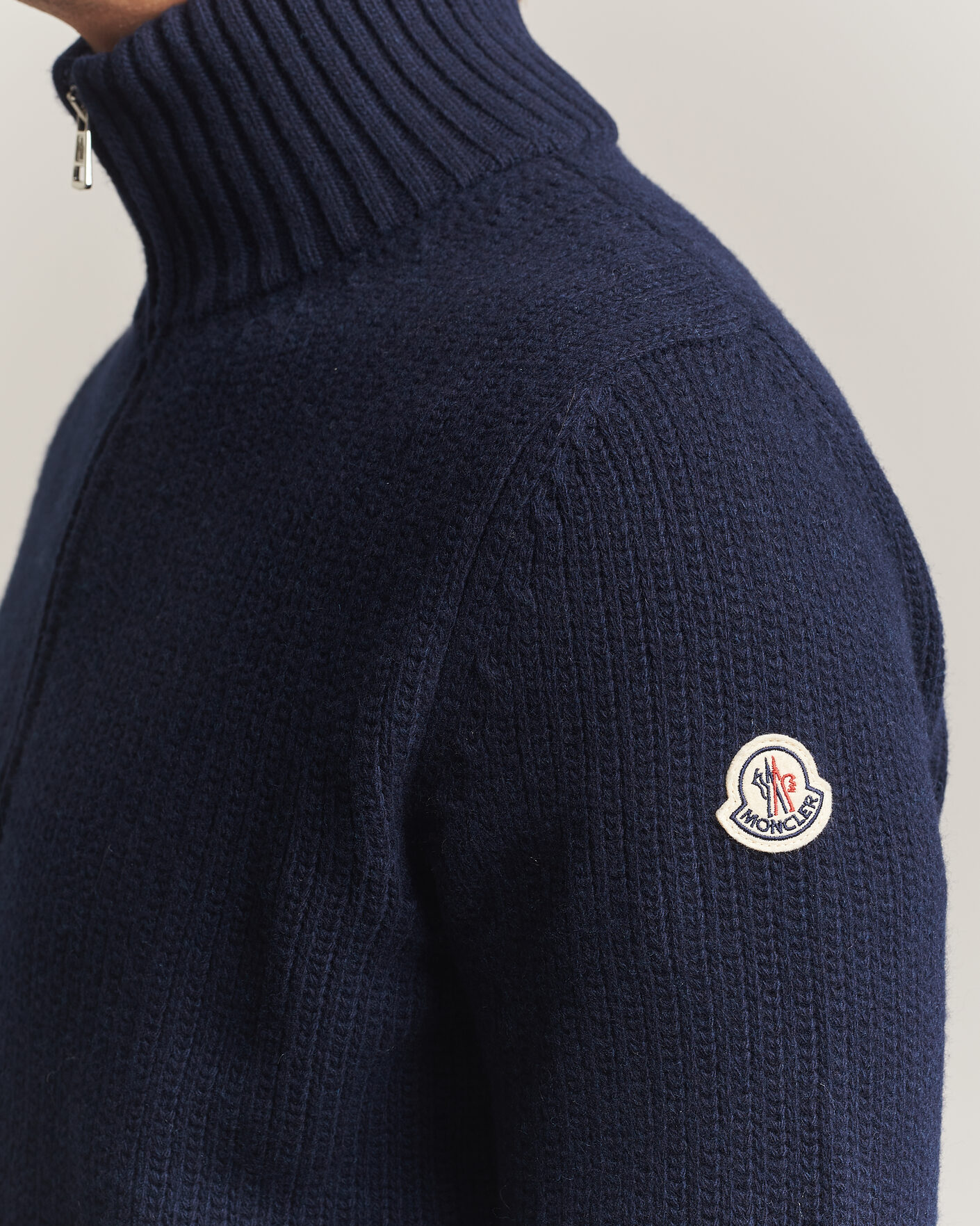 Herren | Pullover | Moncler | Full Zip Cardigan Navy