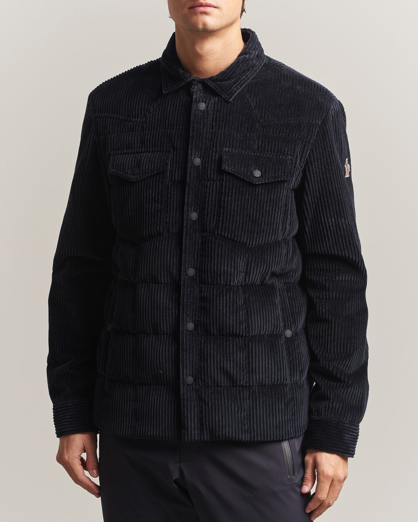 Herren | Jacken | Moncler Grenoble | Gelt Corduroy Shirt Jacket Navy