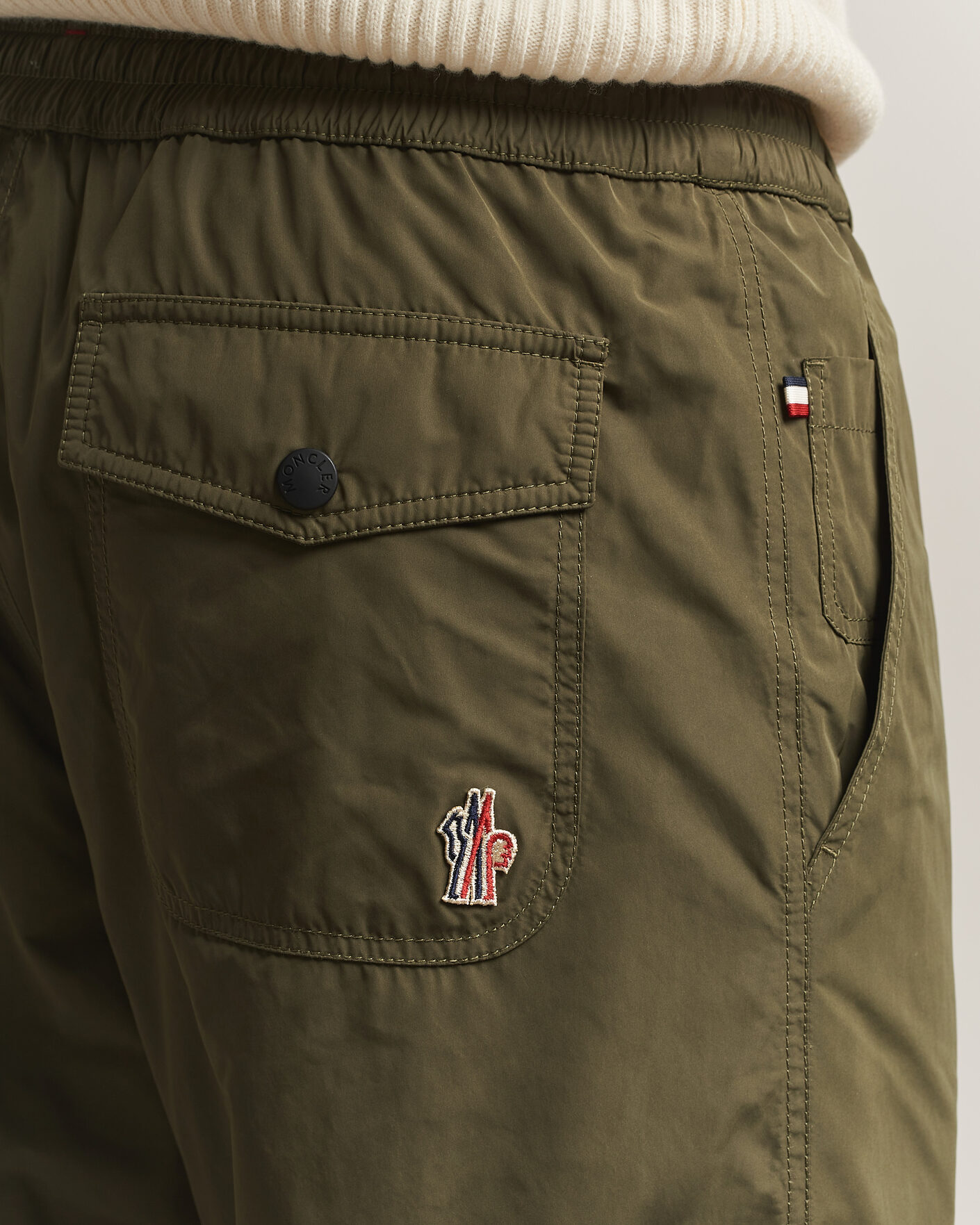 Herren | Hosen | Moncler Grenoble | Drawstring Pants Olive