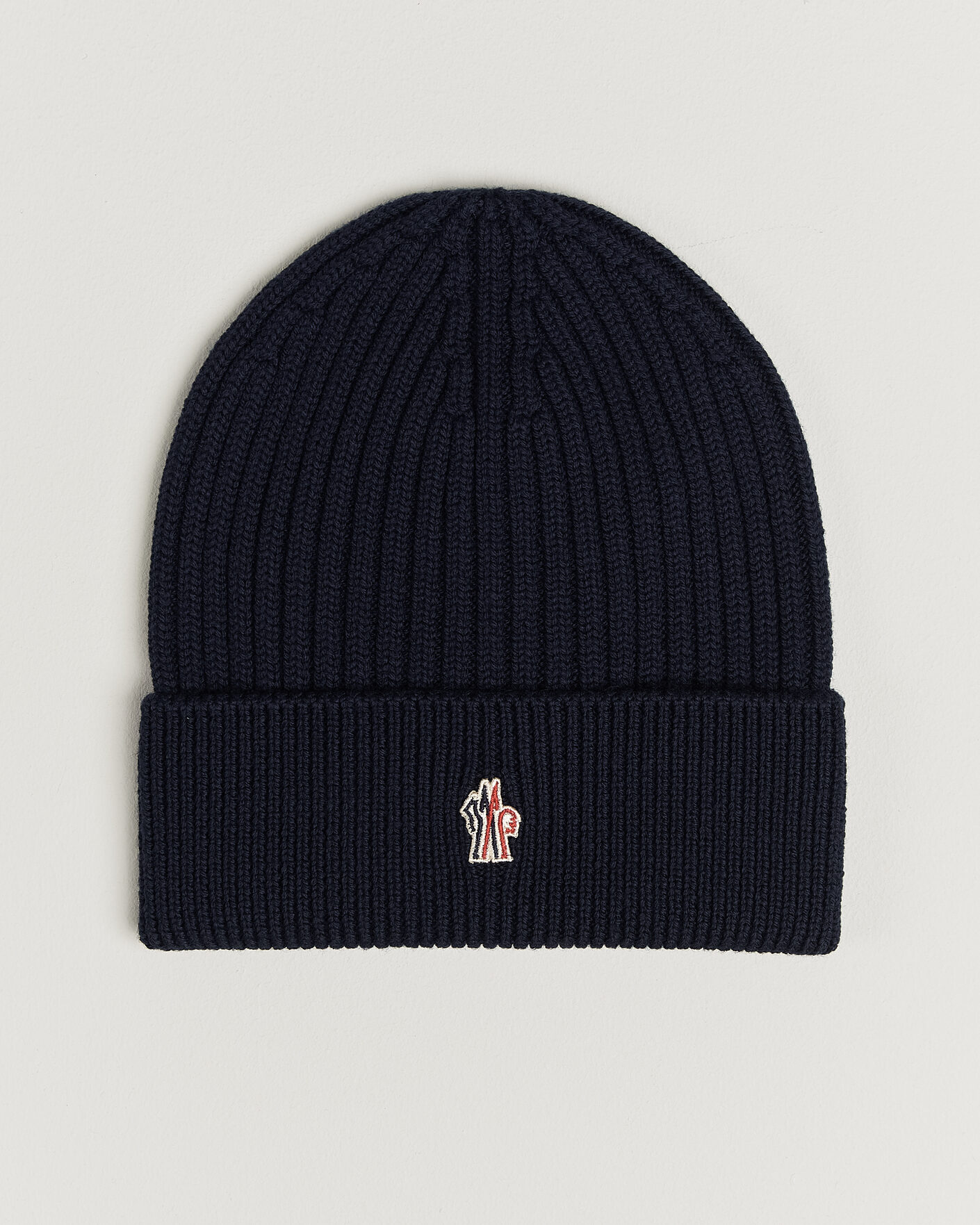 Herren | Mützen | Moncler Grenoble | Rib Wool Beanie Navy