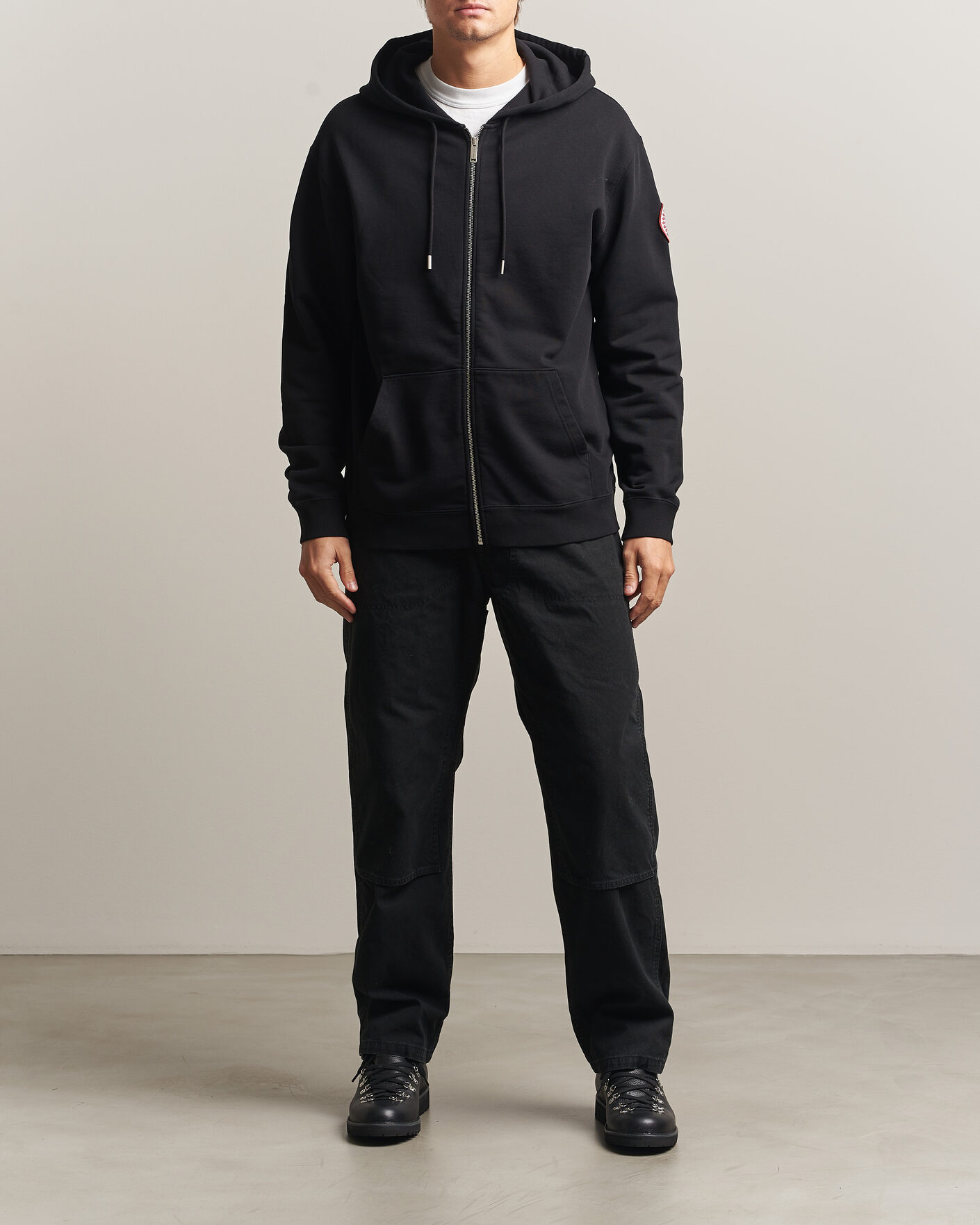 Herren | Pullover | Canada Goose | Loon Full Zip Hoodie Black